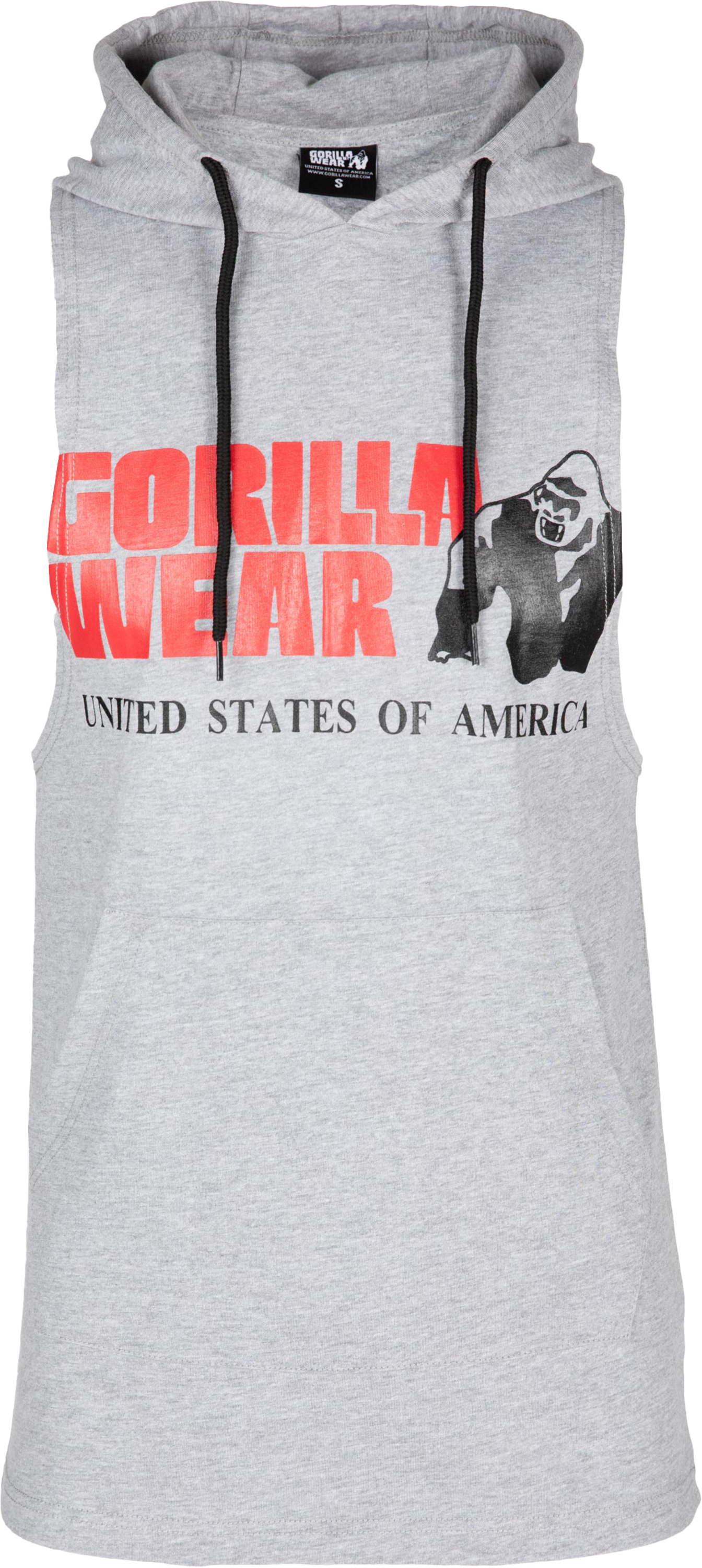 GORILLA WEAR, Rogers Hooded Tank Top