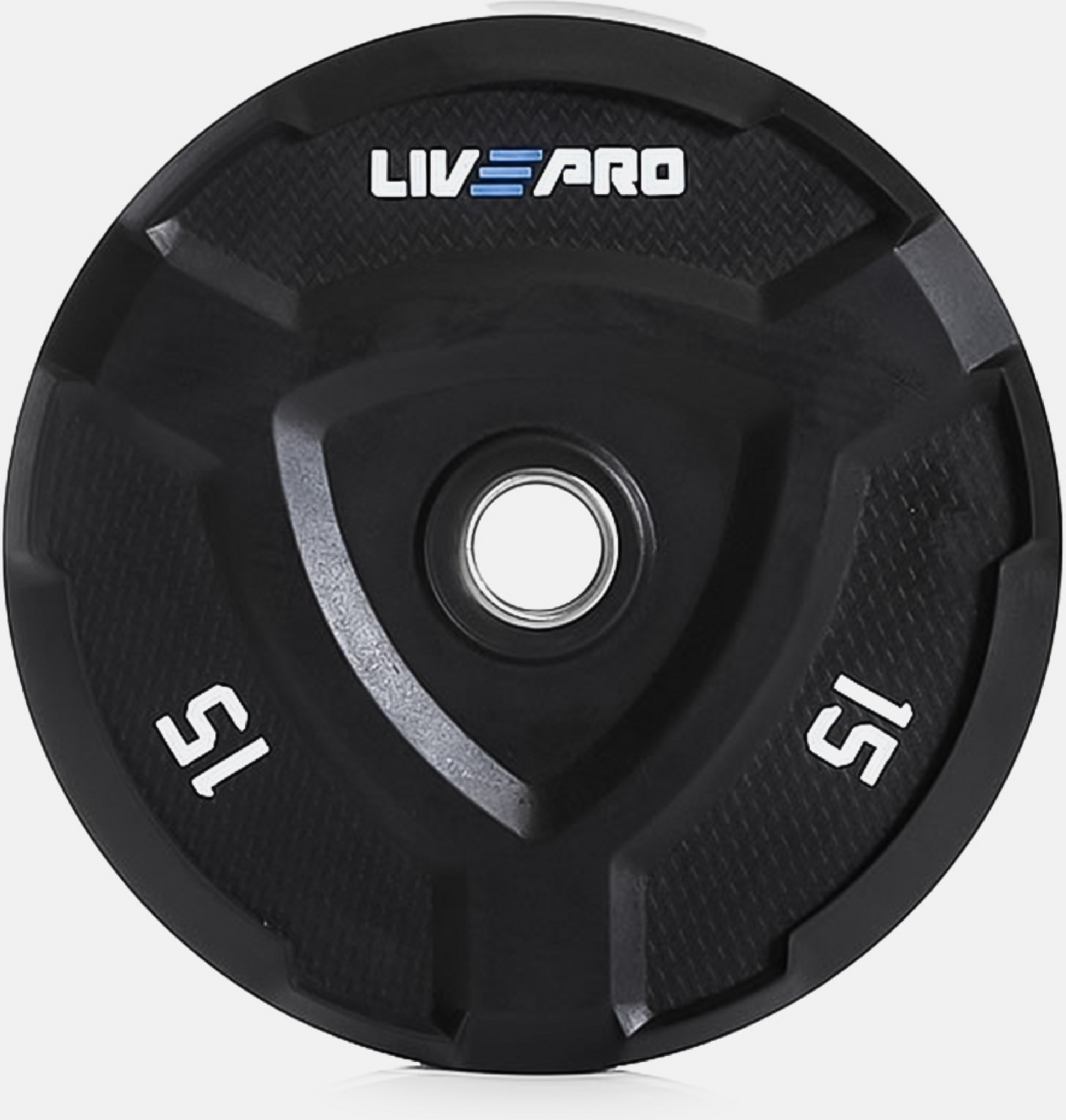 LIVEPRO, Rubber Warrior Bumper Plate 15kg