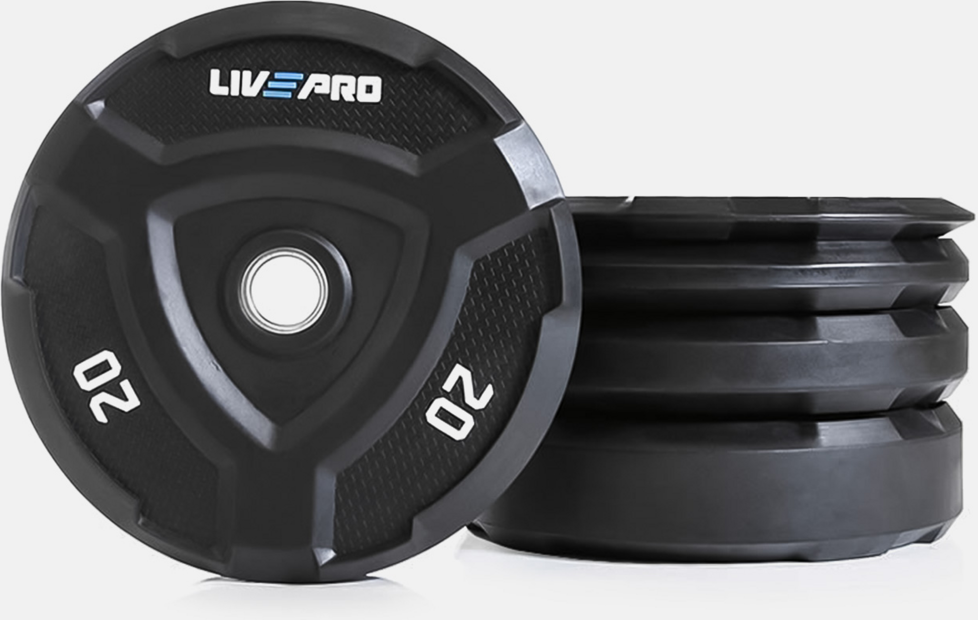 LIVEPRO, Rubber Warrior Bumper Plate 15kg