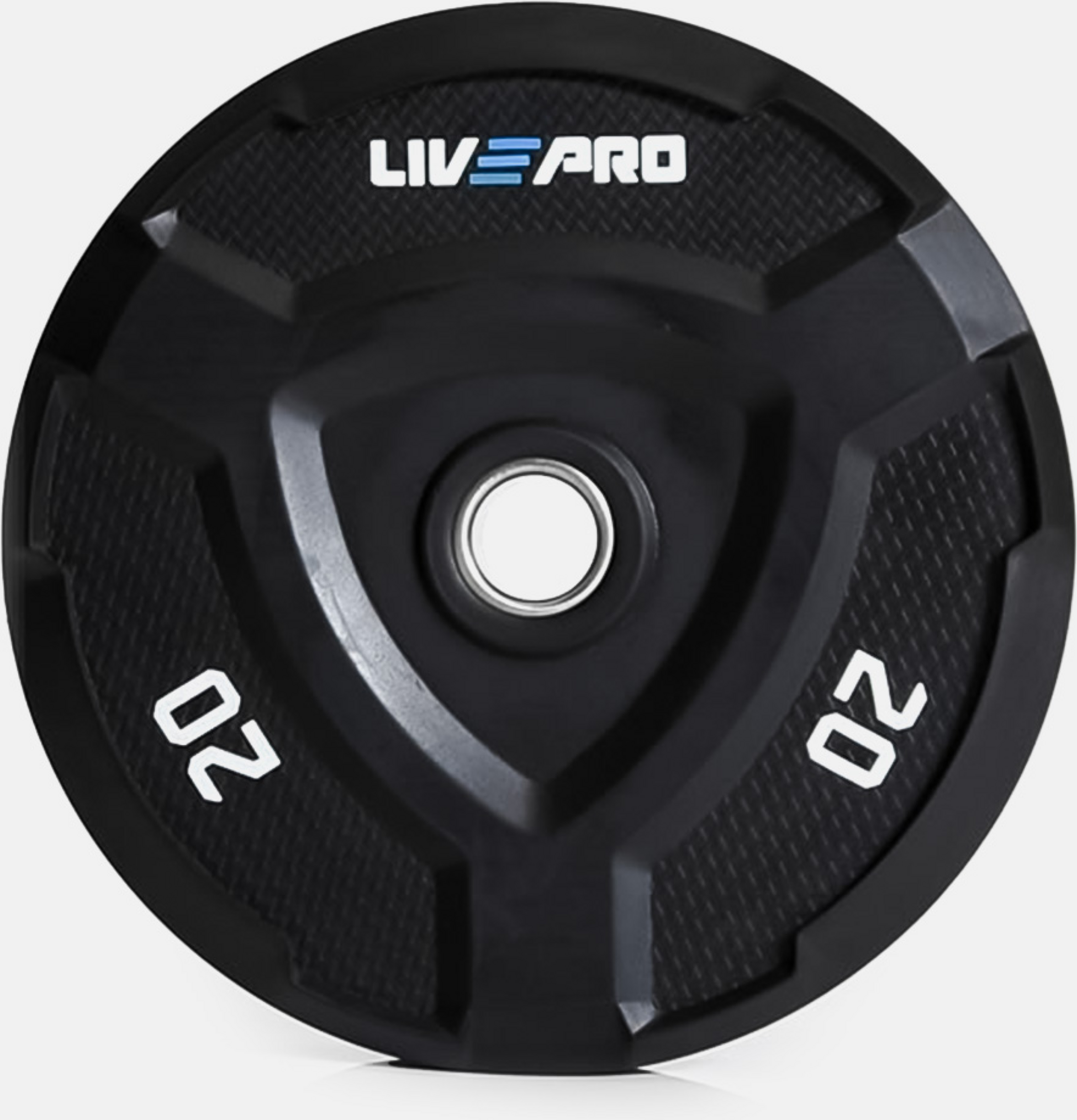 LIVEPRO, Rubber Warrior Bumper Plate 20kg