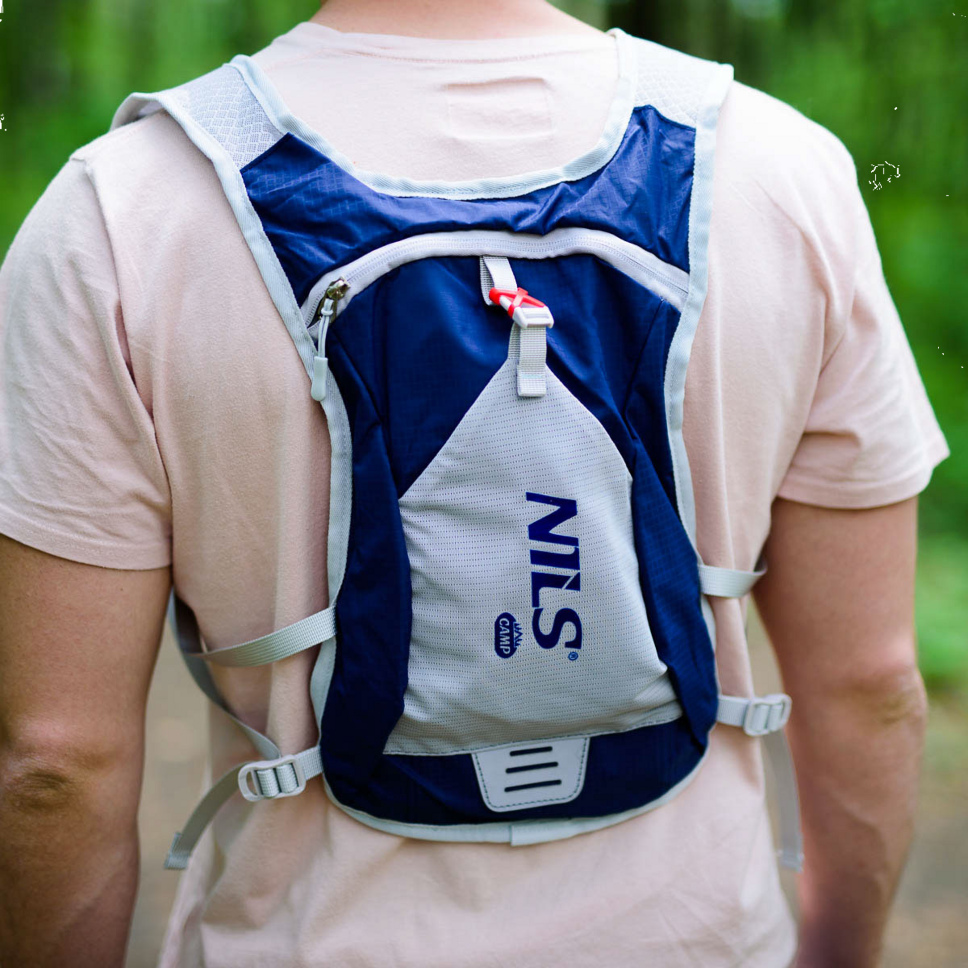 NORTHIX, Running Backpack, Blue &ndash; Lightweight, Adjustable Straps