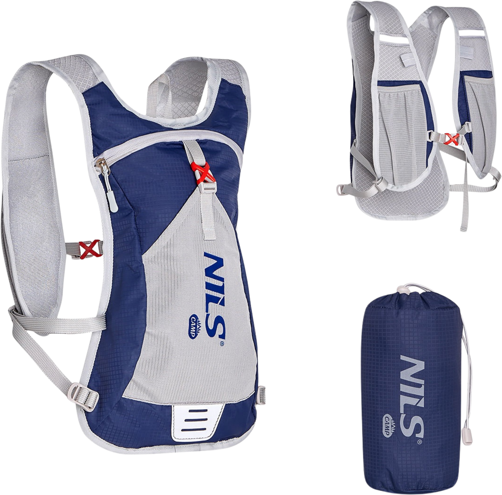 NORTHIX, Running Backpack, Blue &ndash; Lightweight, Adjustable Straps