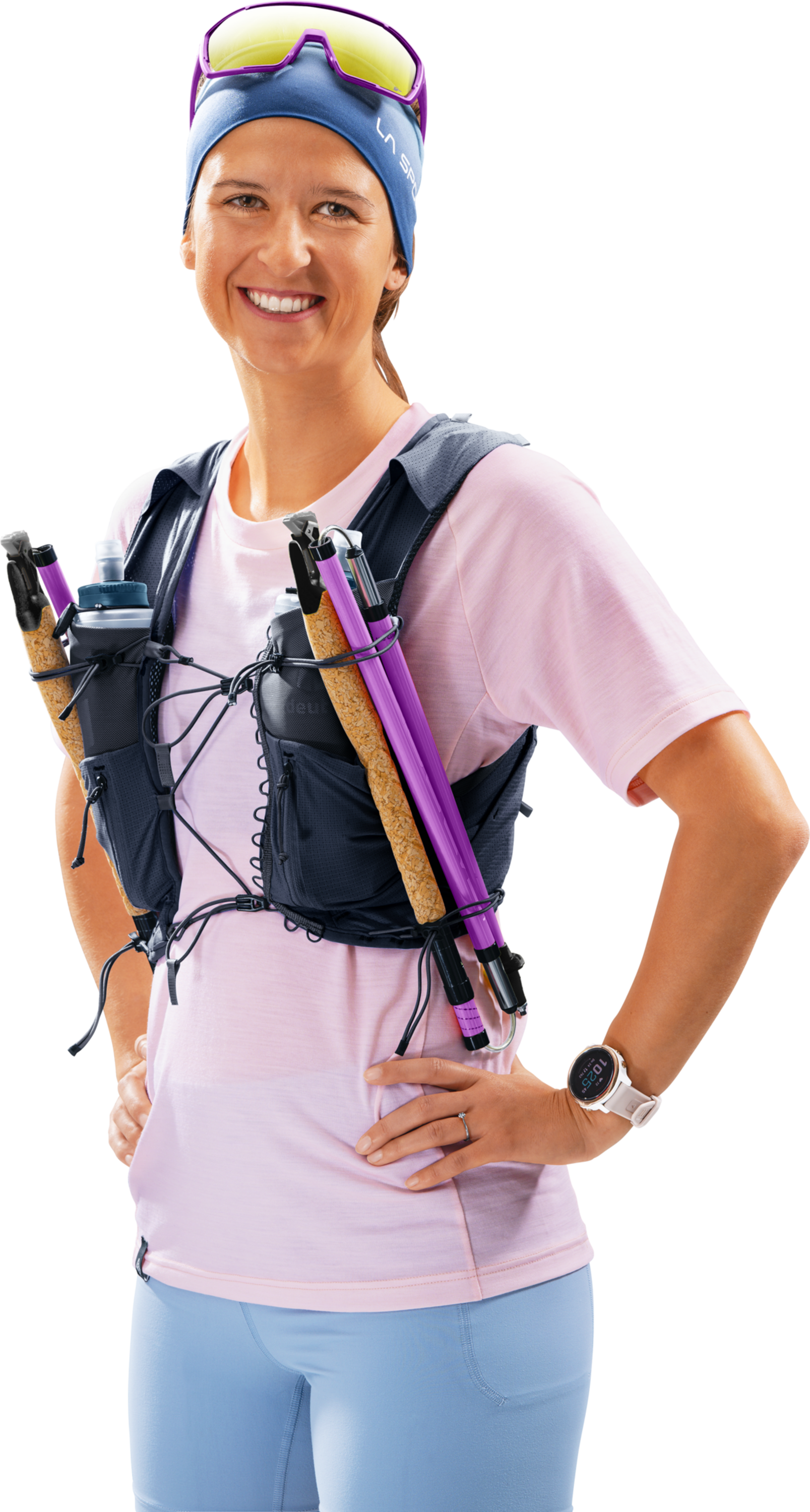 DEUTER, Ryggs&auml;ck F&ouml;r Terr&auml;ngl&ouml;pning Traick 5 Sl