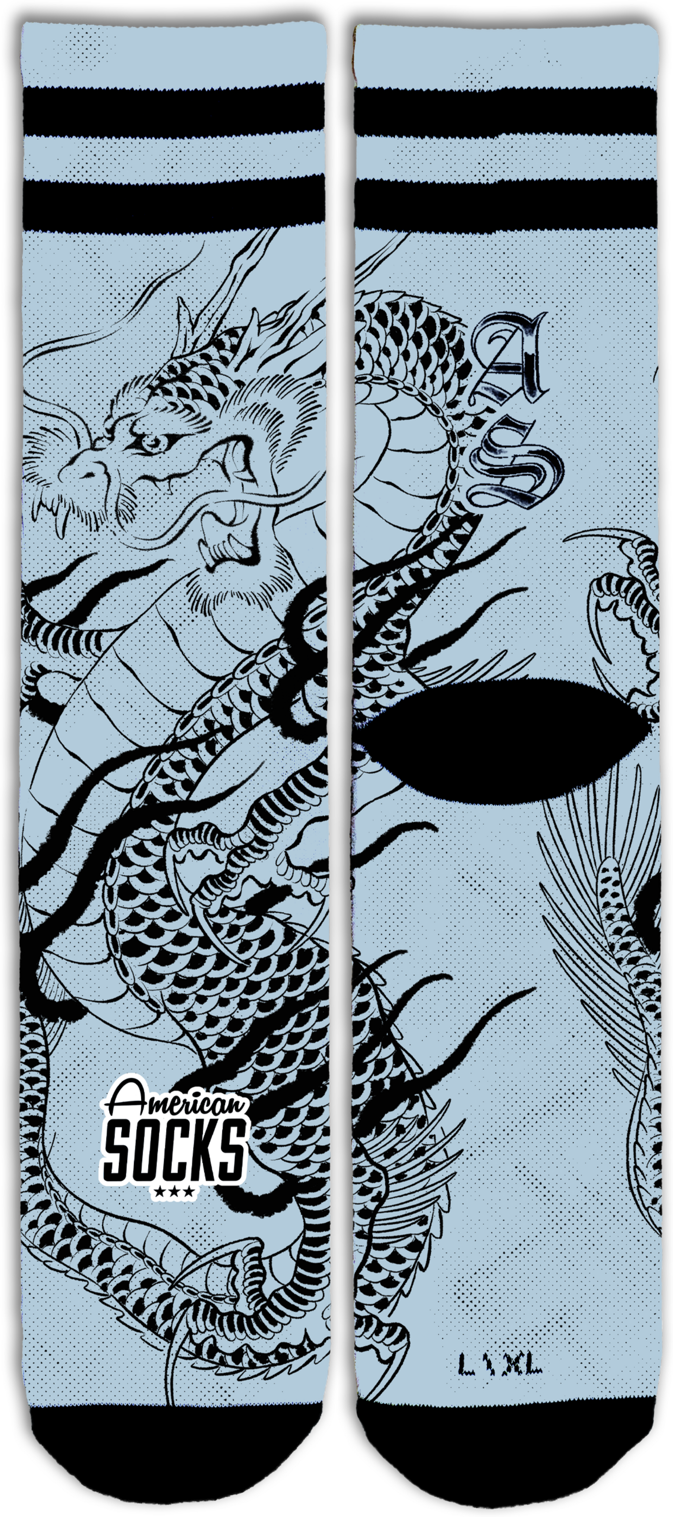 AMERICAN SOCKS, Ryujin - Mid High