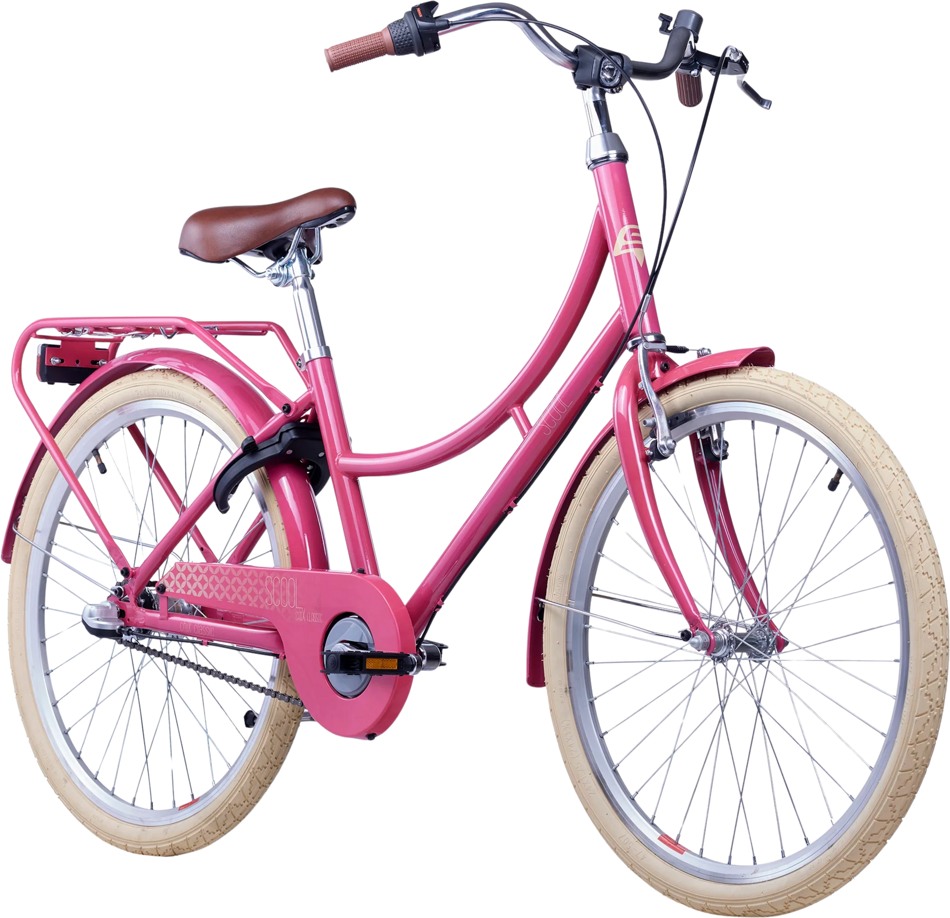 SCOOL, S'cool Chix Classic, 24" Berry/beige