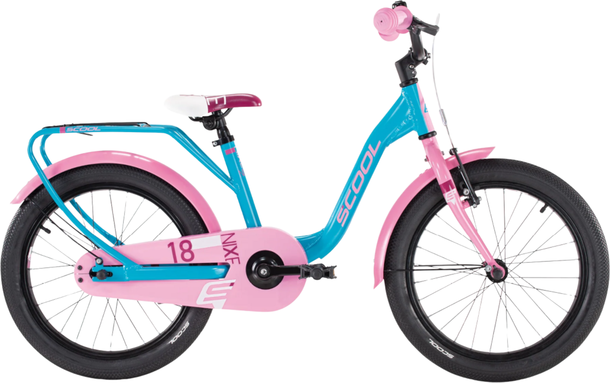 SCOOL, S'cool Nixe 18" Ocean/pink