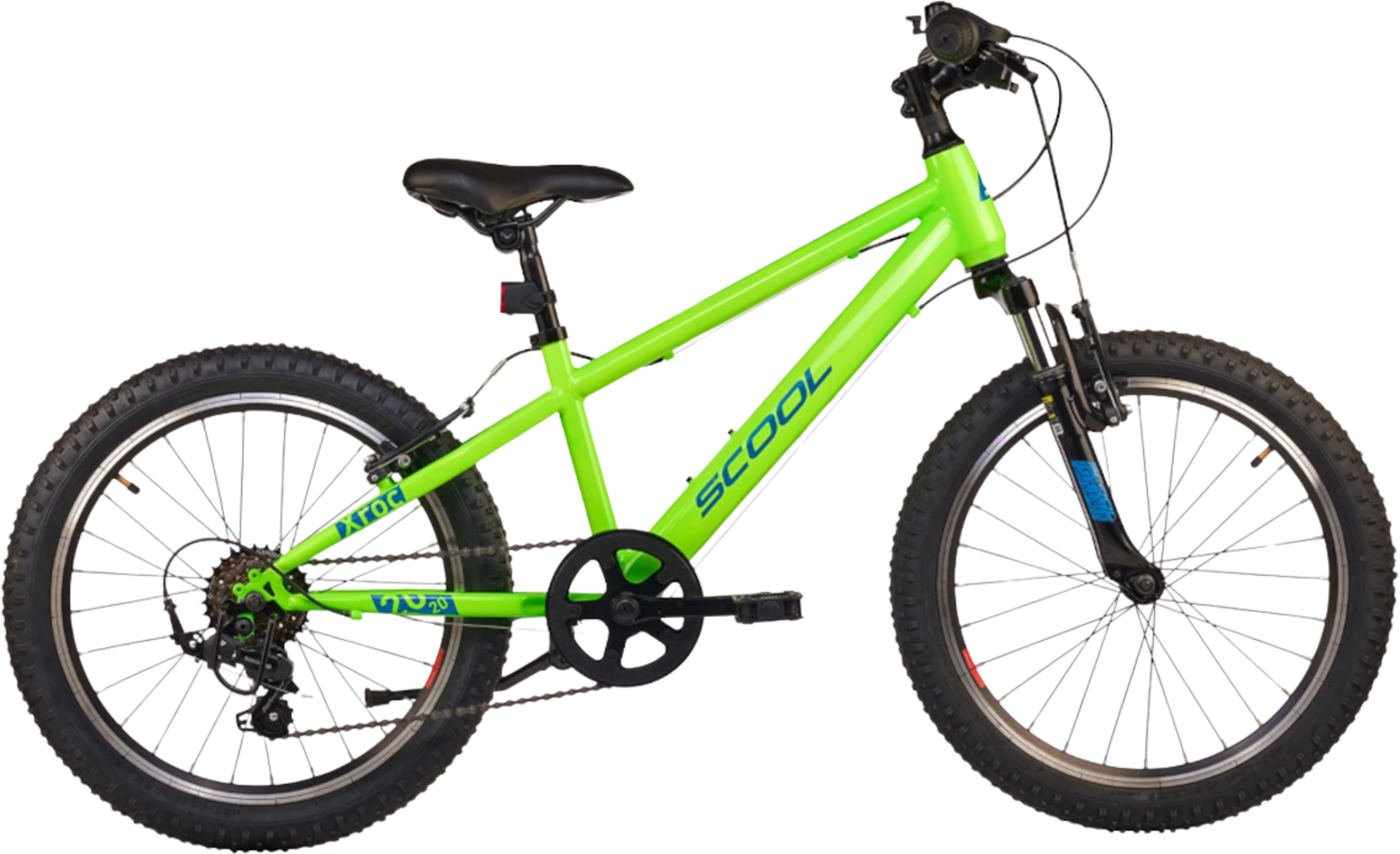 SCOOL, S'cool Xroc, 20" Neon Green/ocean
