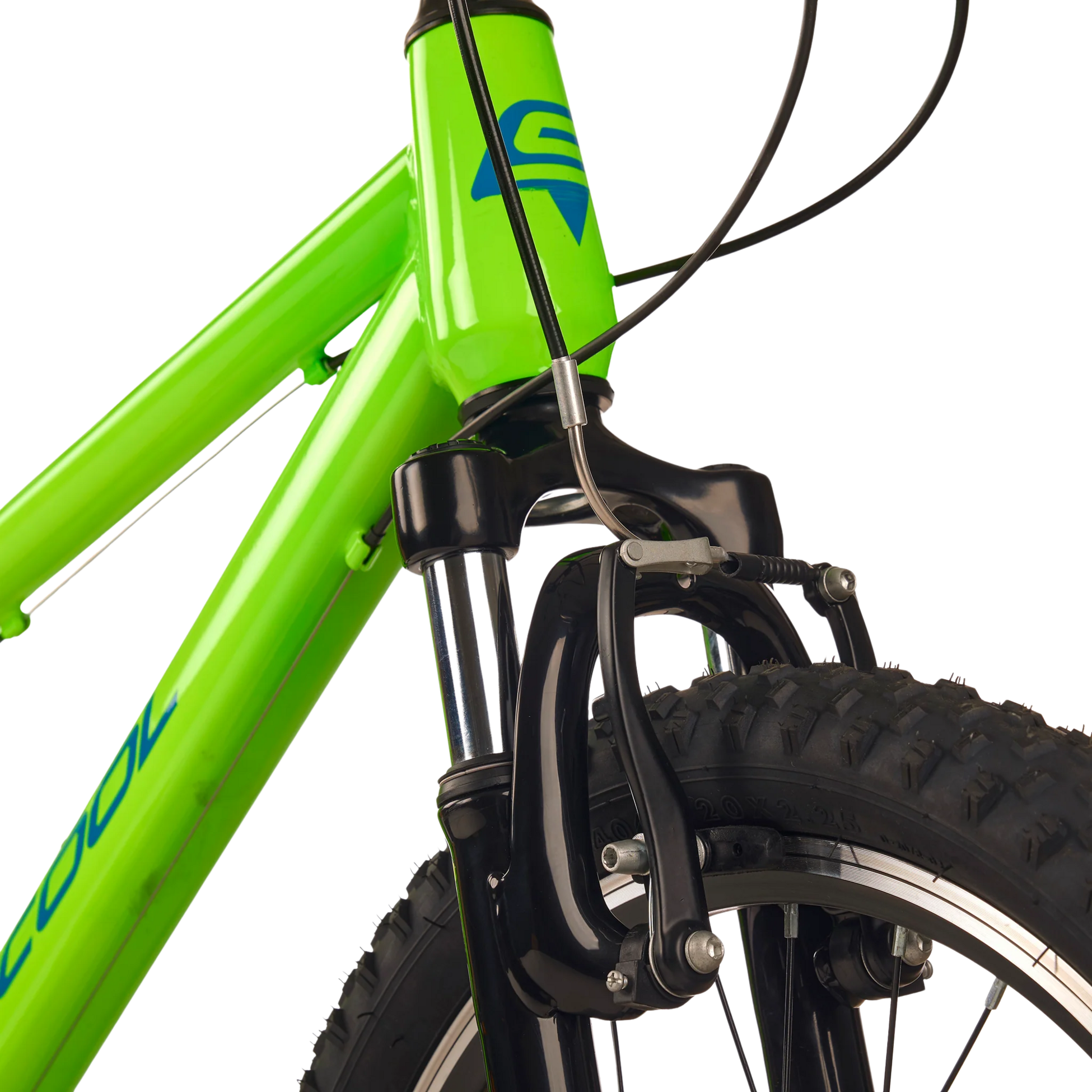 SCOOL, S'cool Xroc, 20" Neon Green/ocean