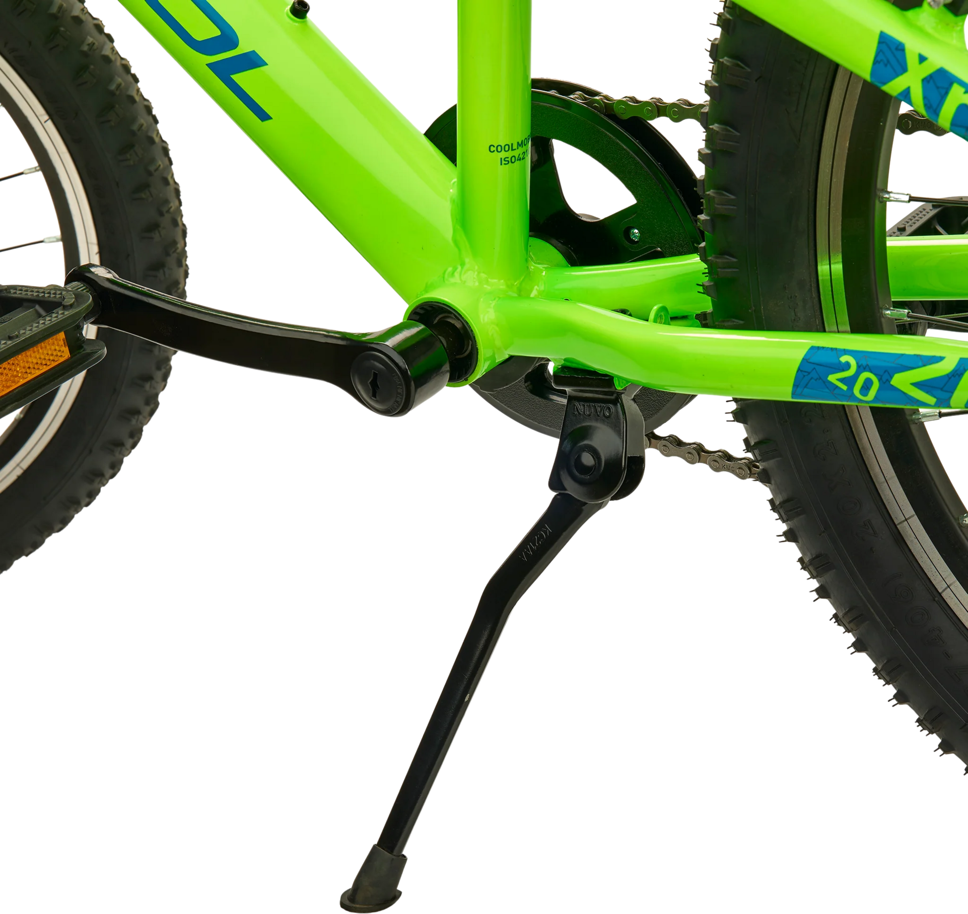 SCOOL, S'cool Xroc, 20" Neon Green/ocean