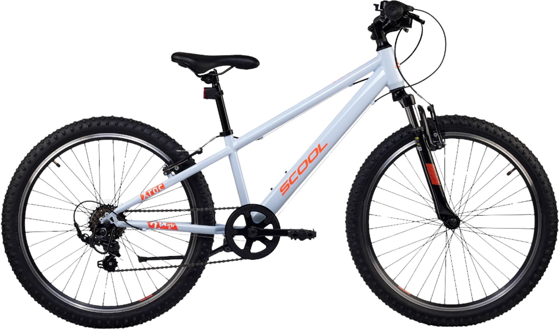 SCOOL, S'cool Xroc, 24" Sky Grey/neon Orange