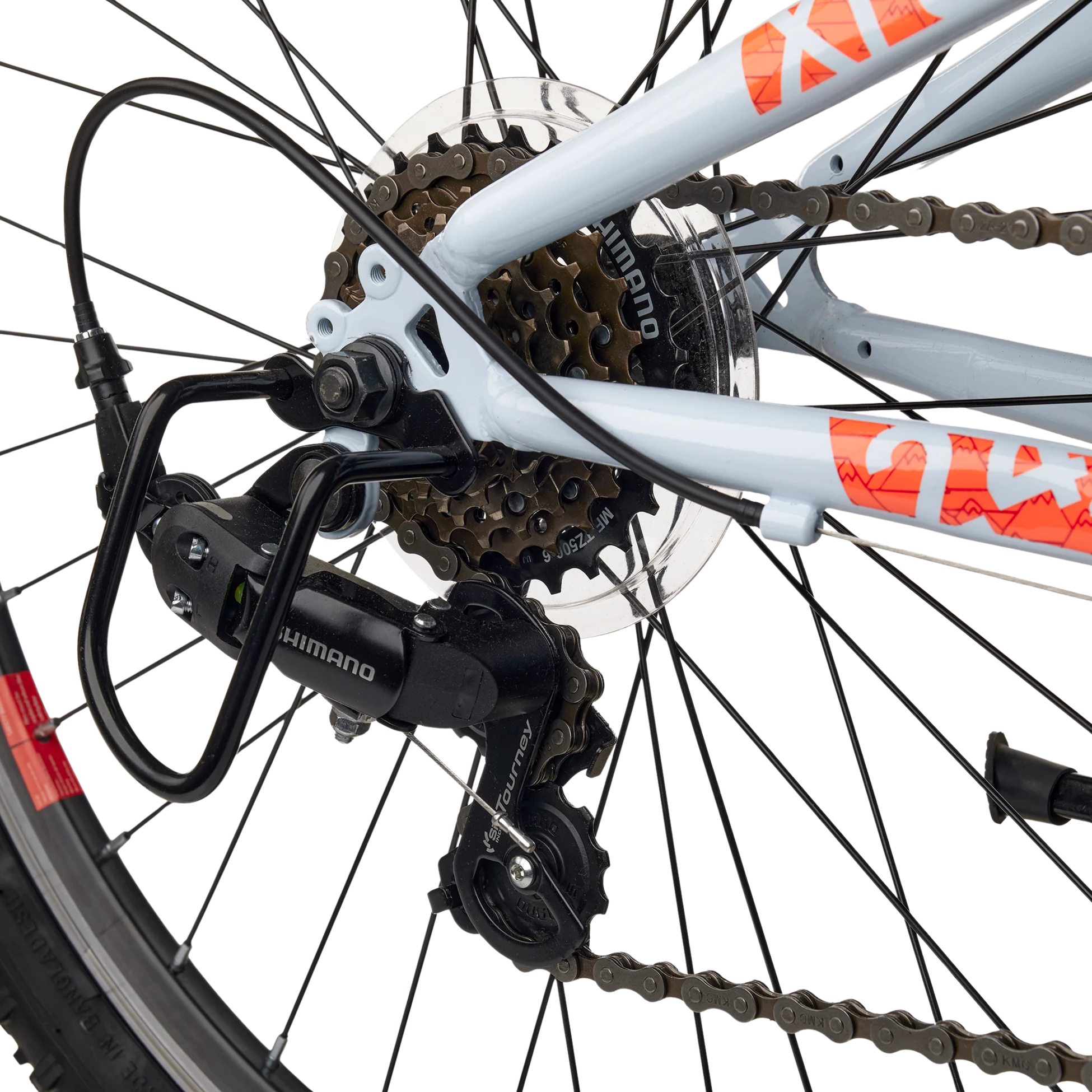 SCOOL, S'cool Xroc, 24" Sky Grey/neon Orange