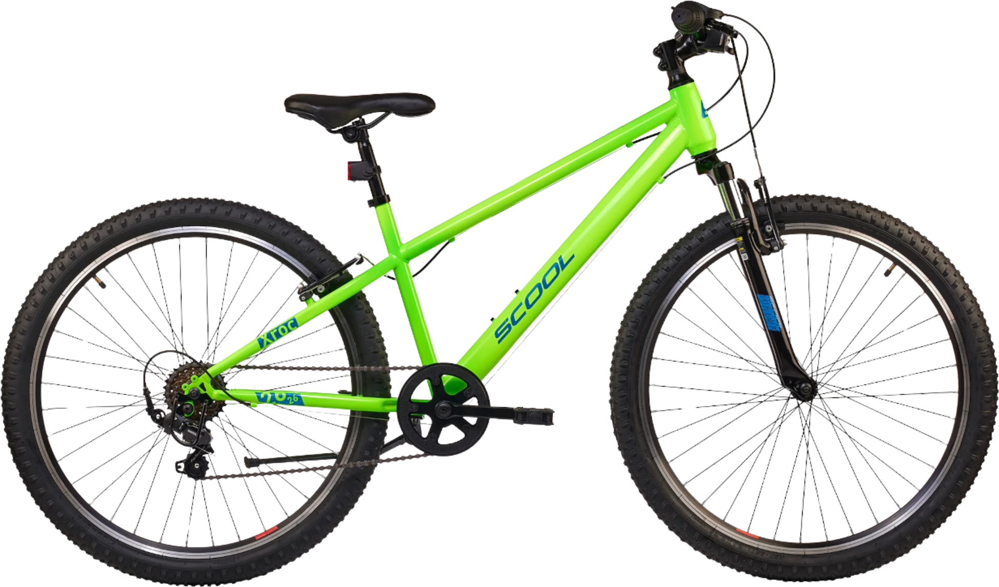 SCOOL, S'cool Xroc, 26" Neon Green/ocean