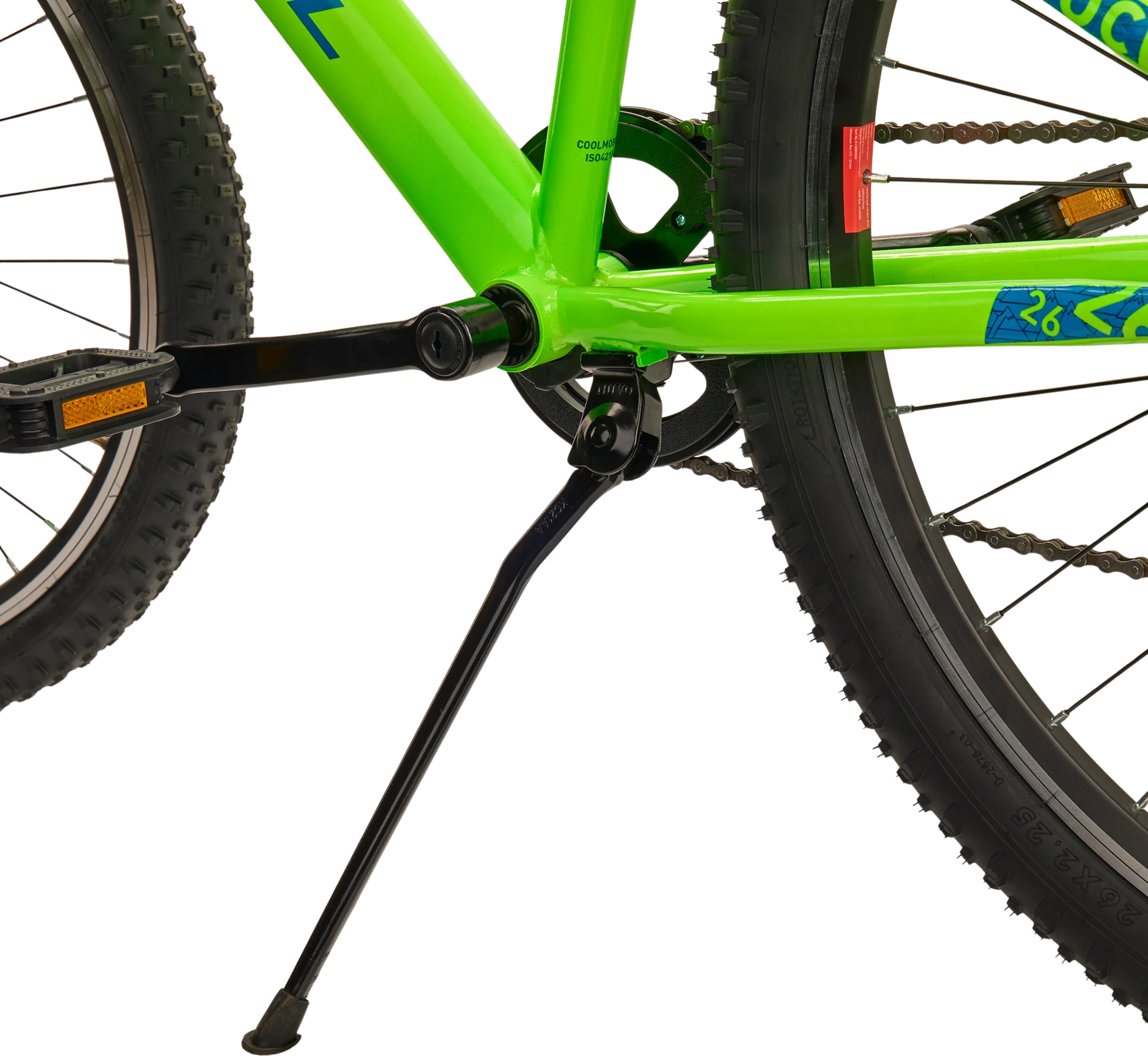 SCOOL, S'cool Xroc, 26" Neon Green/ocean