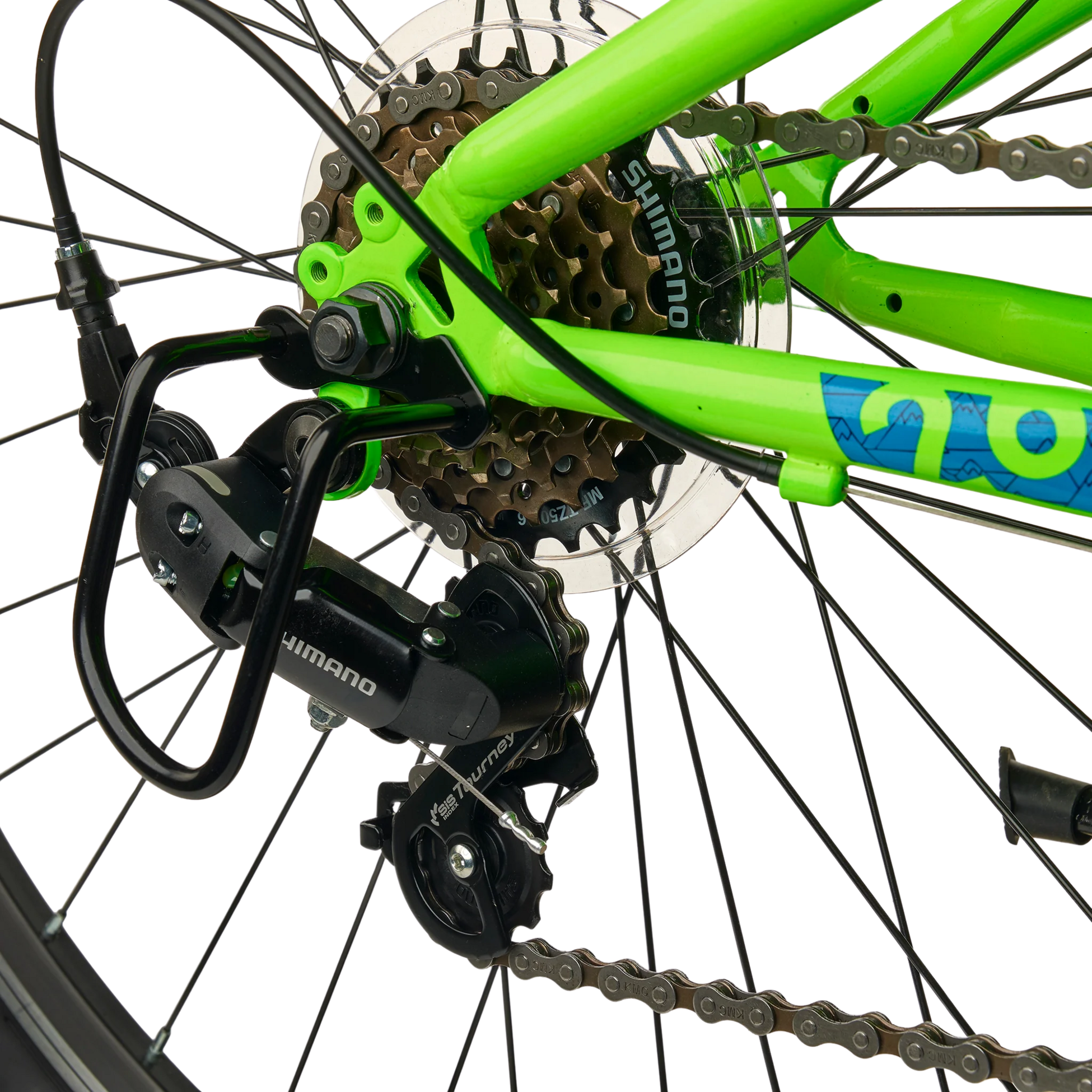 SCOOL, S'cool Xroc, 26" Neon Green/ocean