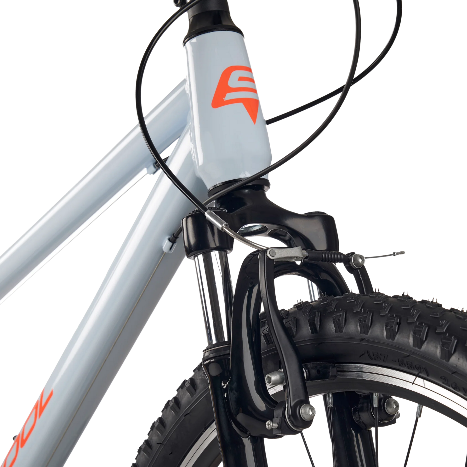 SCOOL, S'cool Xroc, 26" Sky Grey/neon Orange