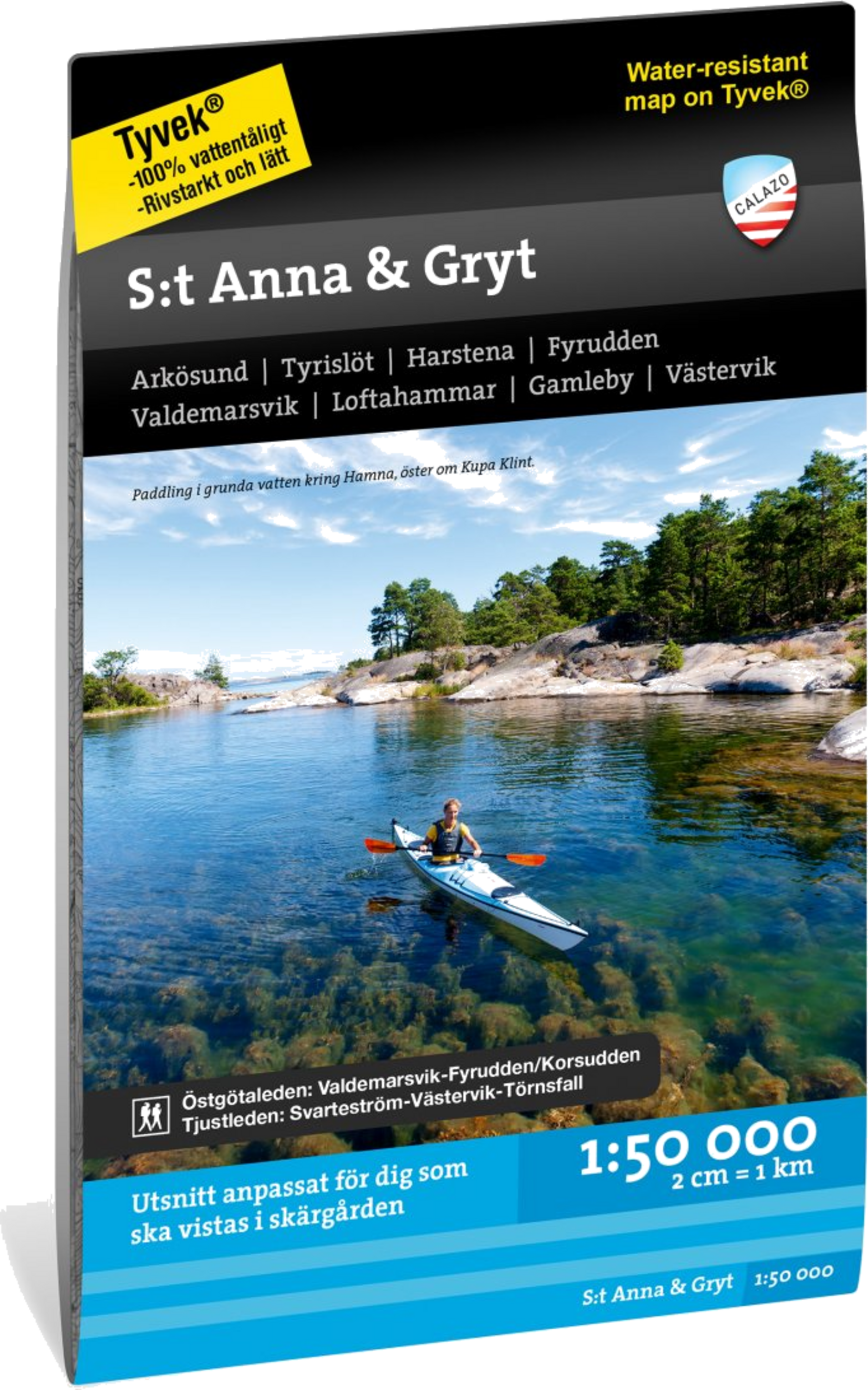 CALAZO, S:t Anna Och Gryts Sk&auml;rg&aring;rdar 1:50 000