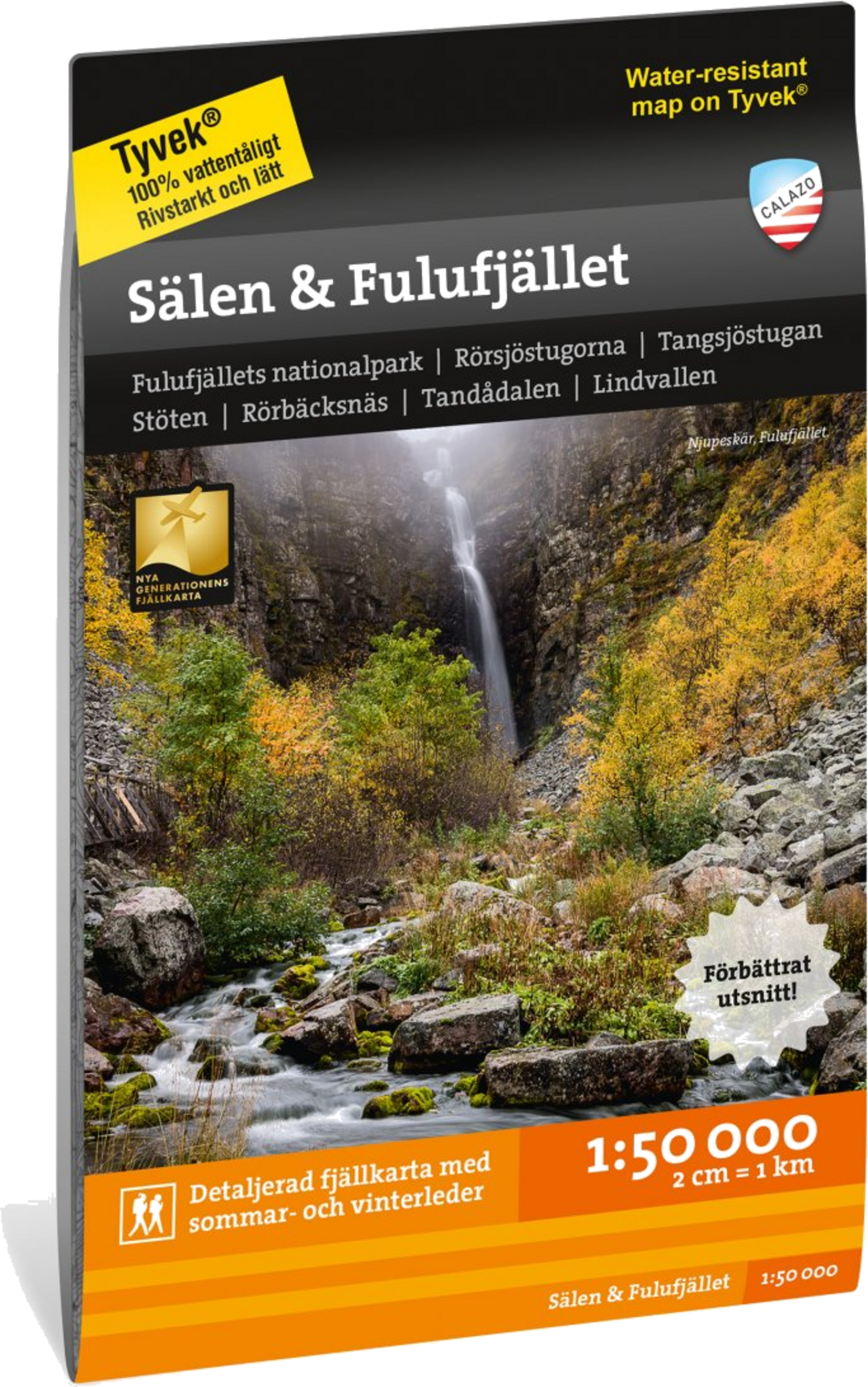 CALAZO, Sälen  Fulufjället 1:50.000