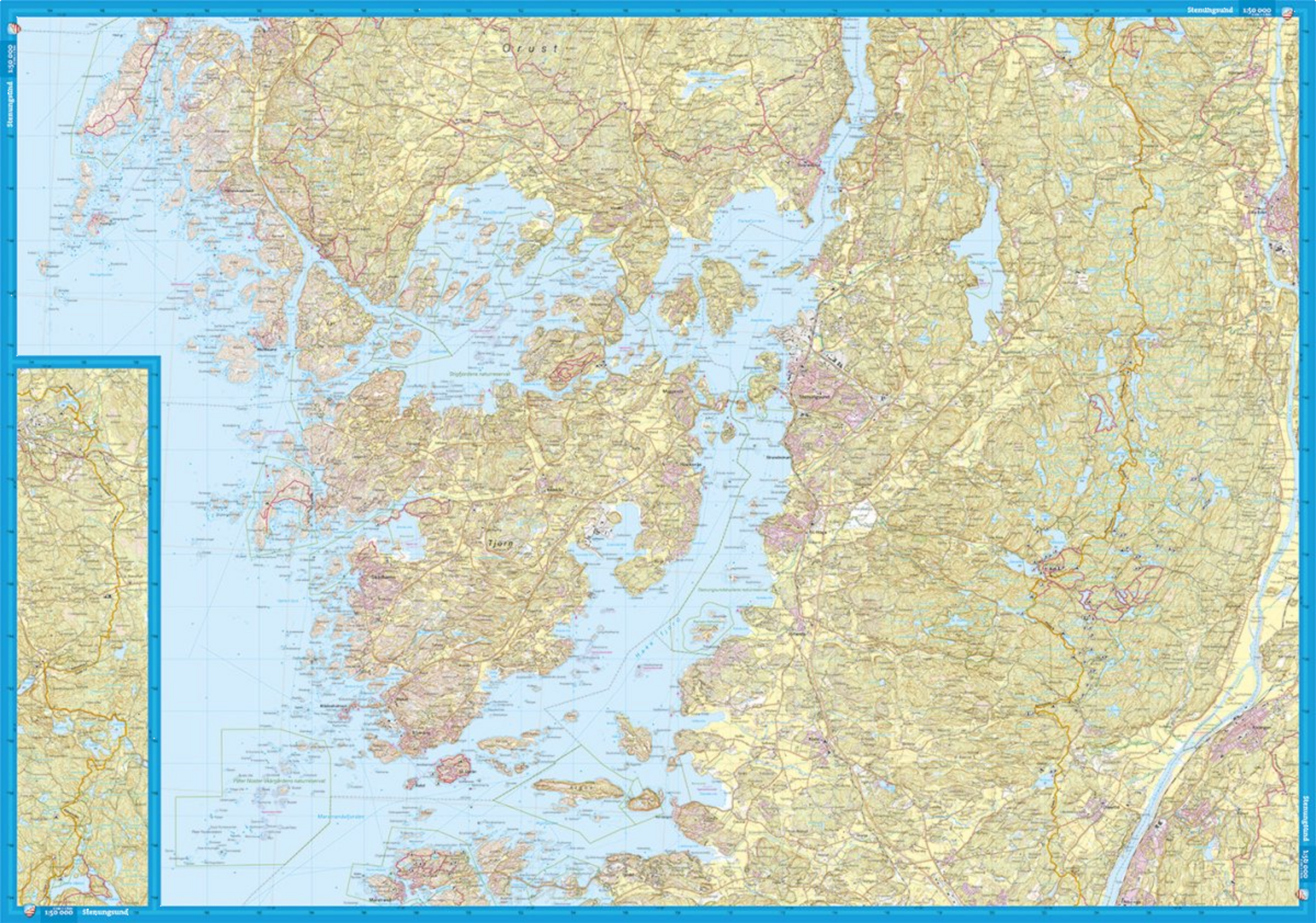 CALAZO, S&ouml;dra Bohusl&auml;n 1:50.000