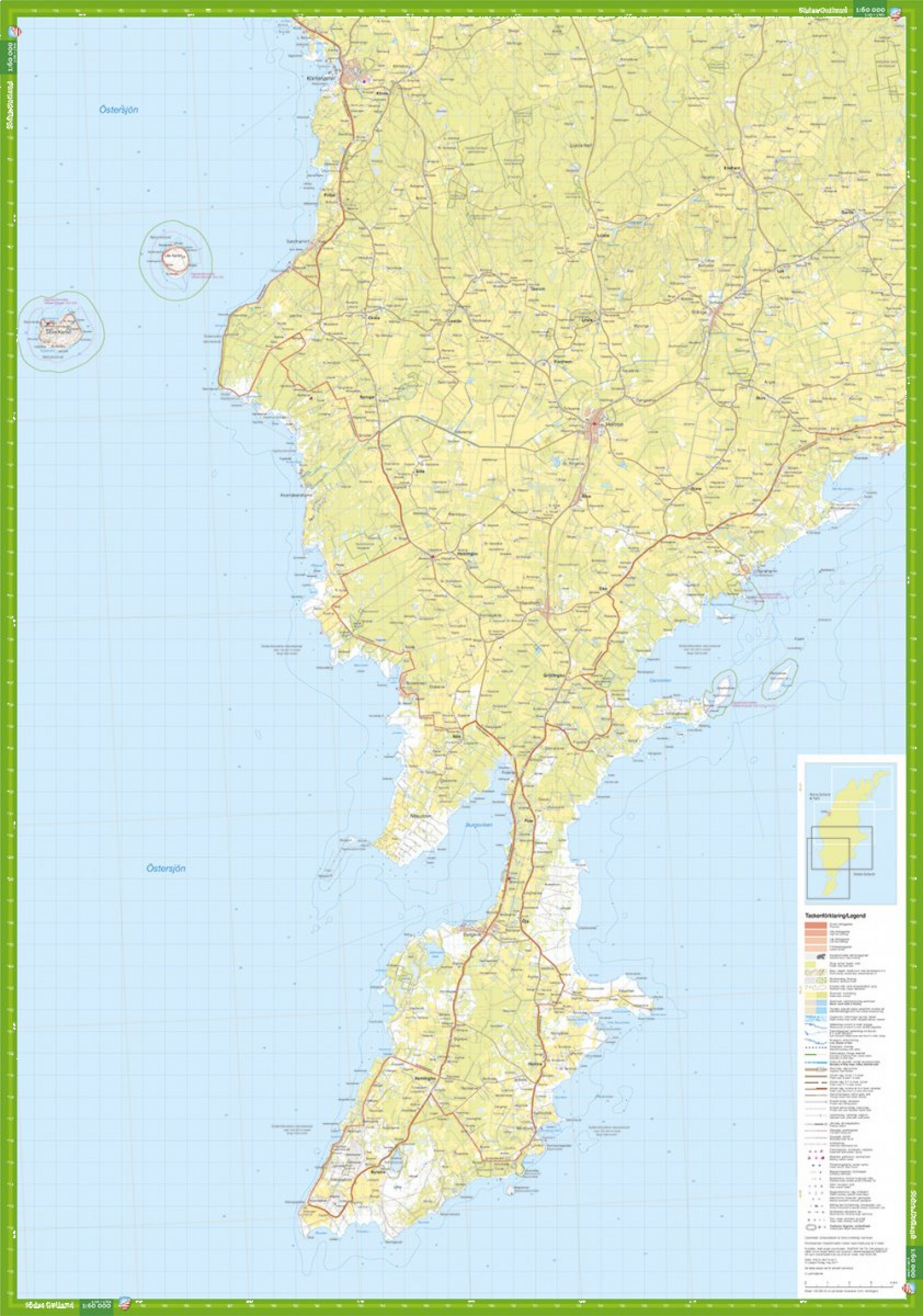 CALAZO, S&ouml;dra Gotland 1:60.000