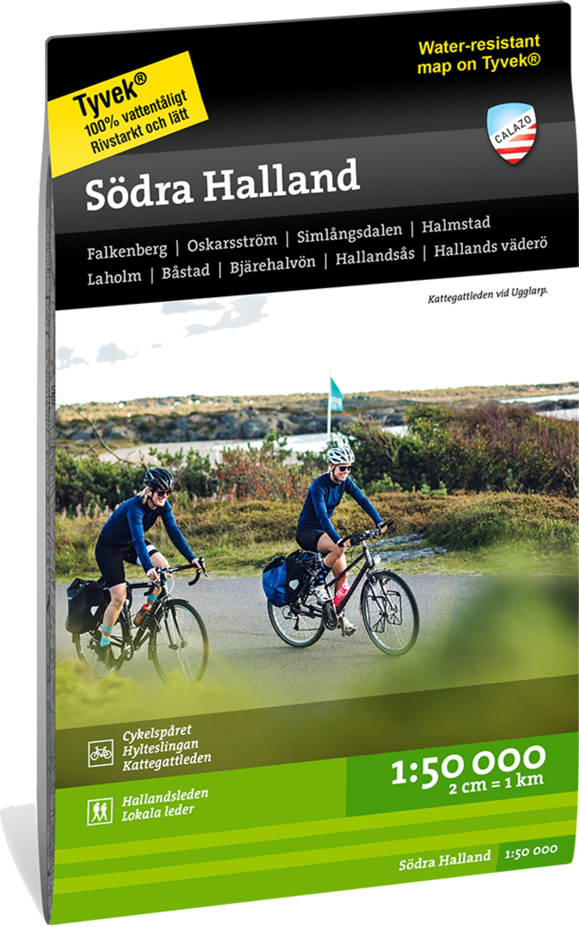 CALAZO, S&ouml;dra Halland 1:50.000