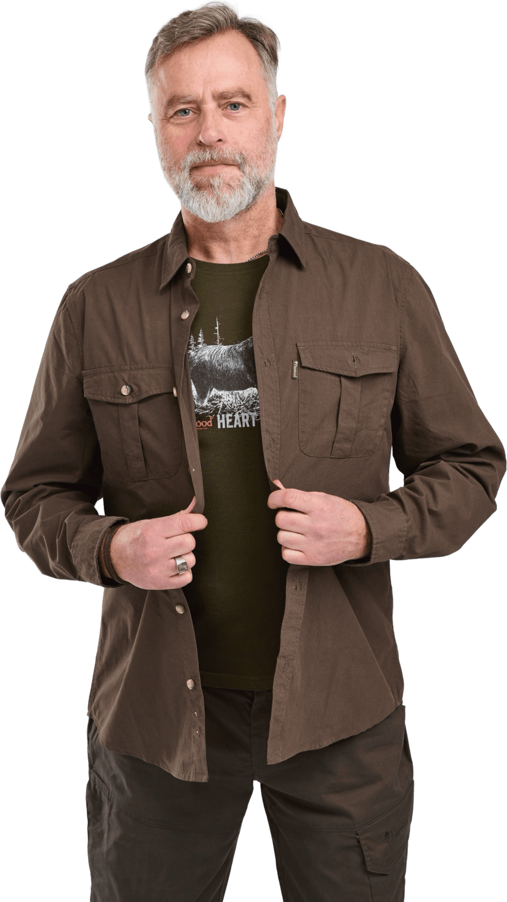 PINEWOOD, Safari L/s Shirt