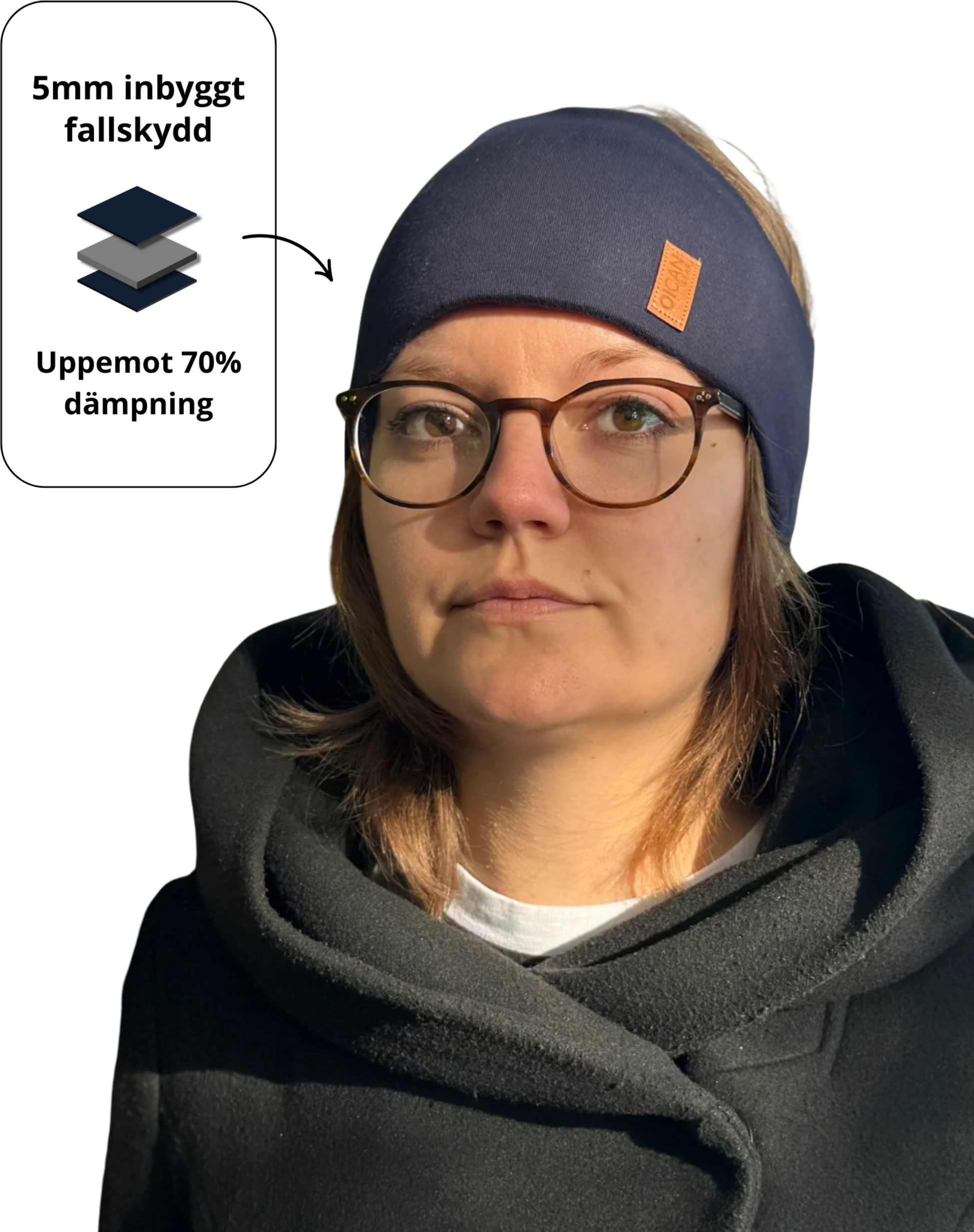 OICAN WEAR, Safe Headband Vuxen