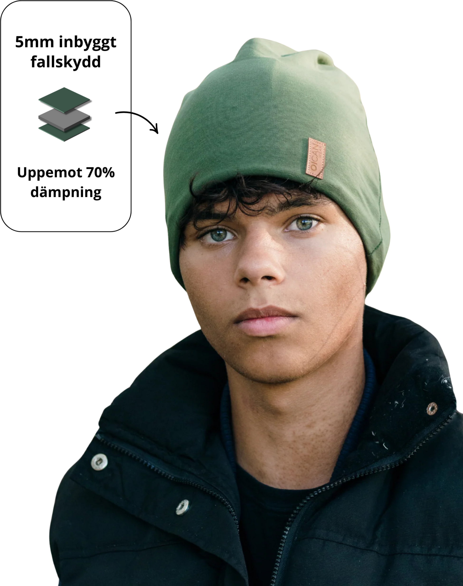 OICAN WEAR, Safehat Bomull Vuxen