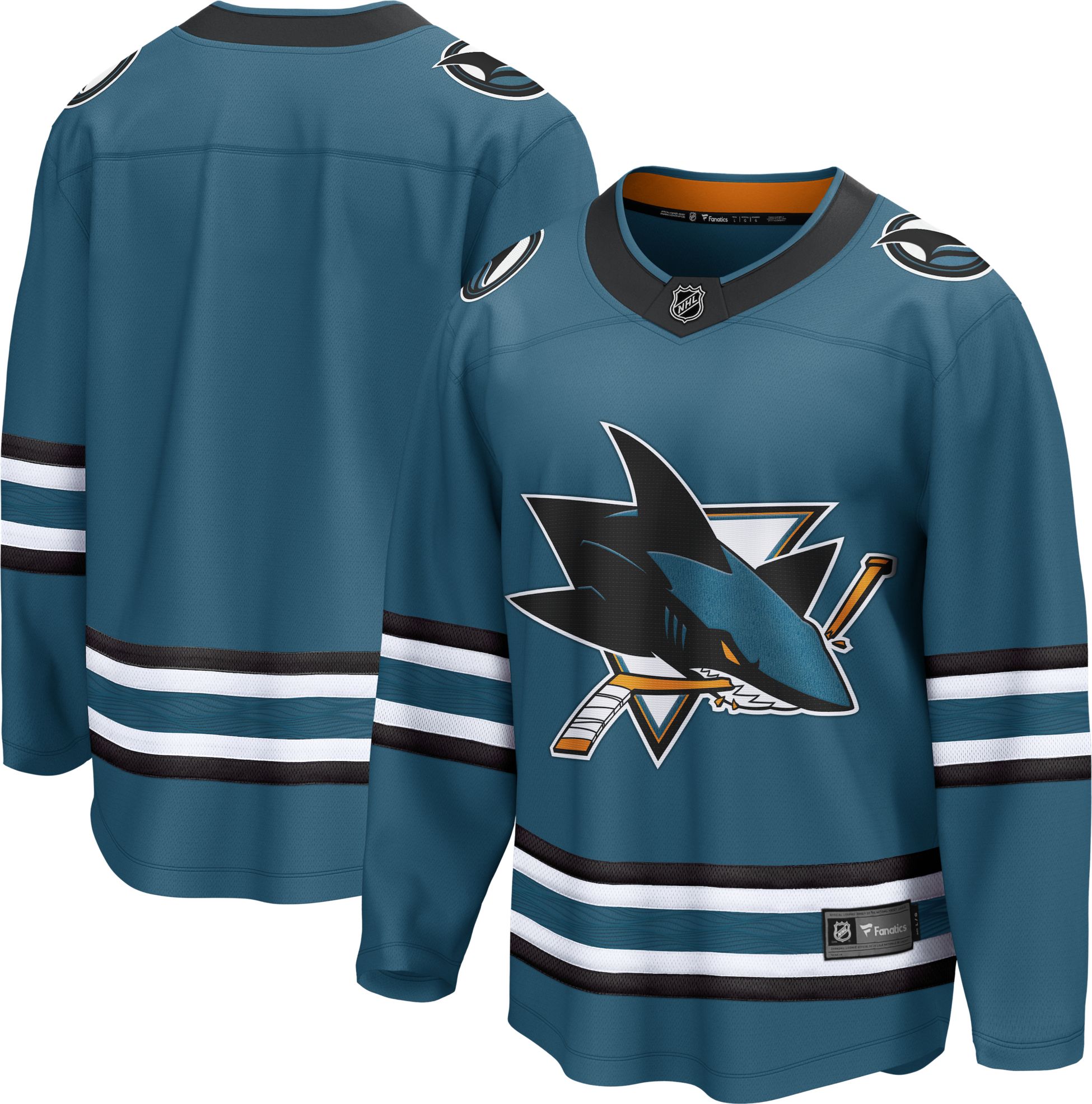 FANATICS, San Jos&eacute; Sharks Hemmatr&ouml;ja Breakaway