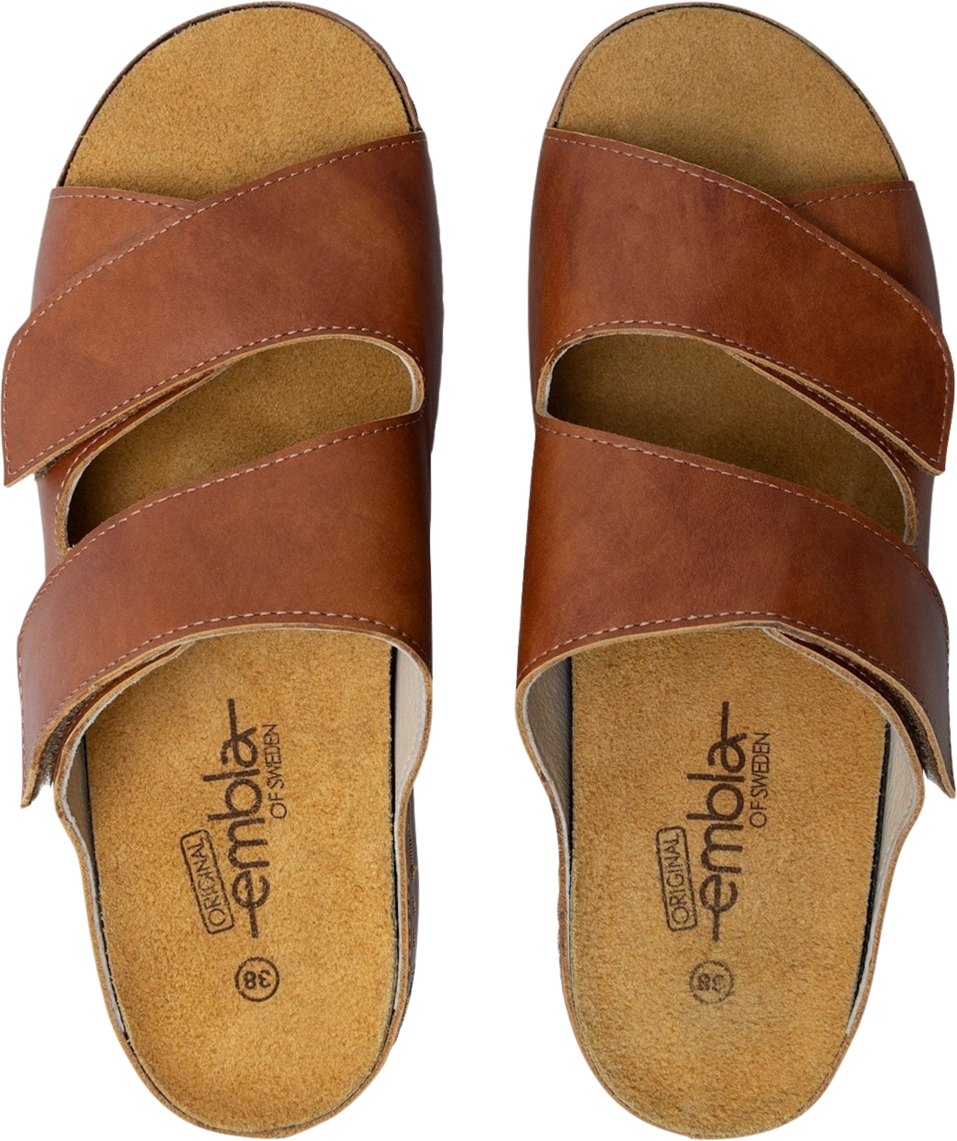 EMBLA, Sandal Kastanj Ergoflex