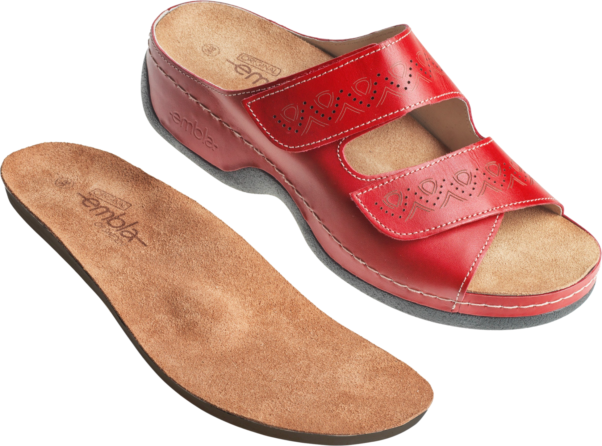 EMBLA, Sandal Red