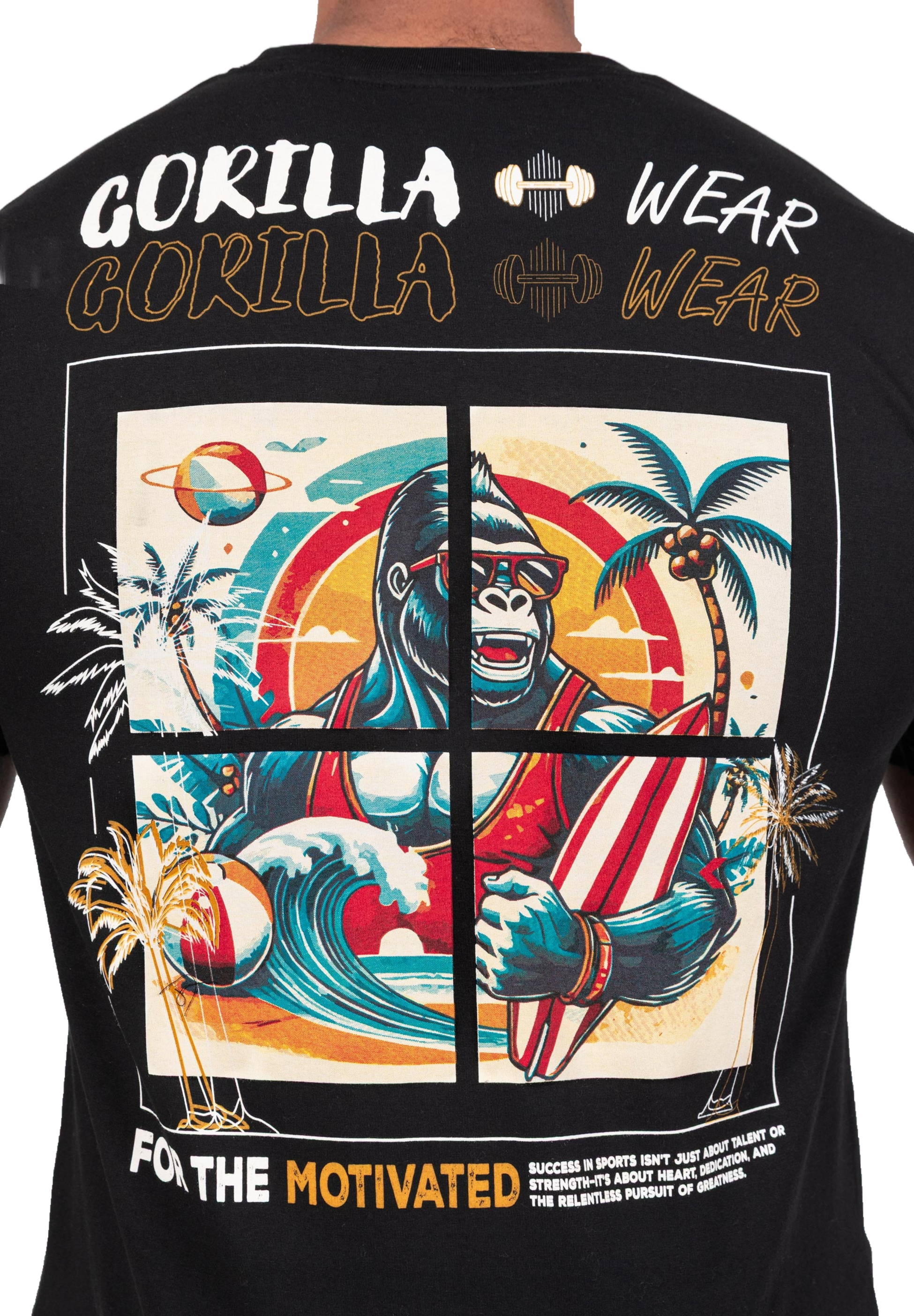 GORILLA WEAR, Santa Cruz T-shirt