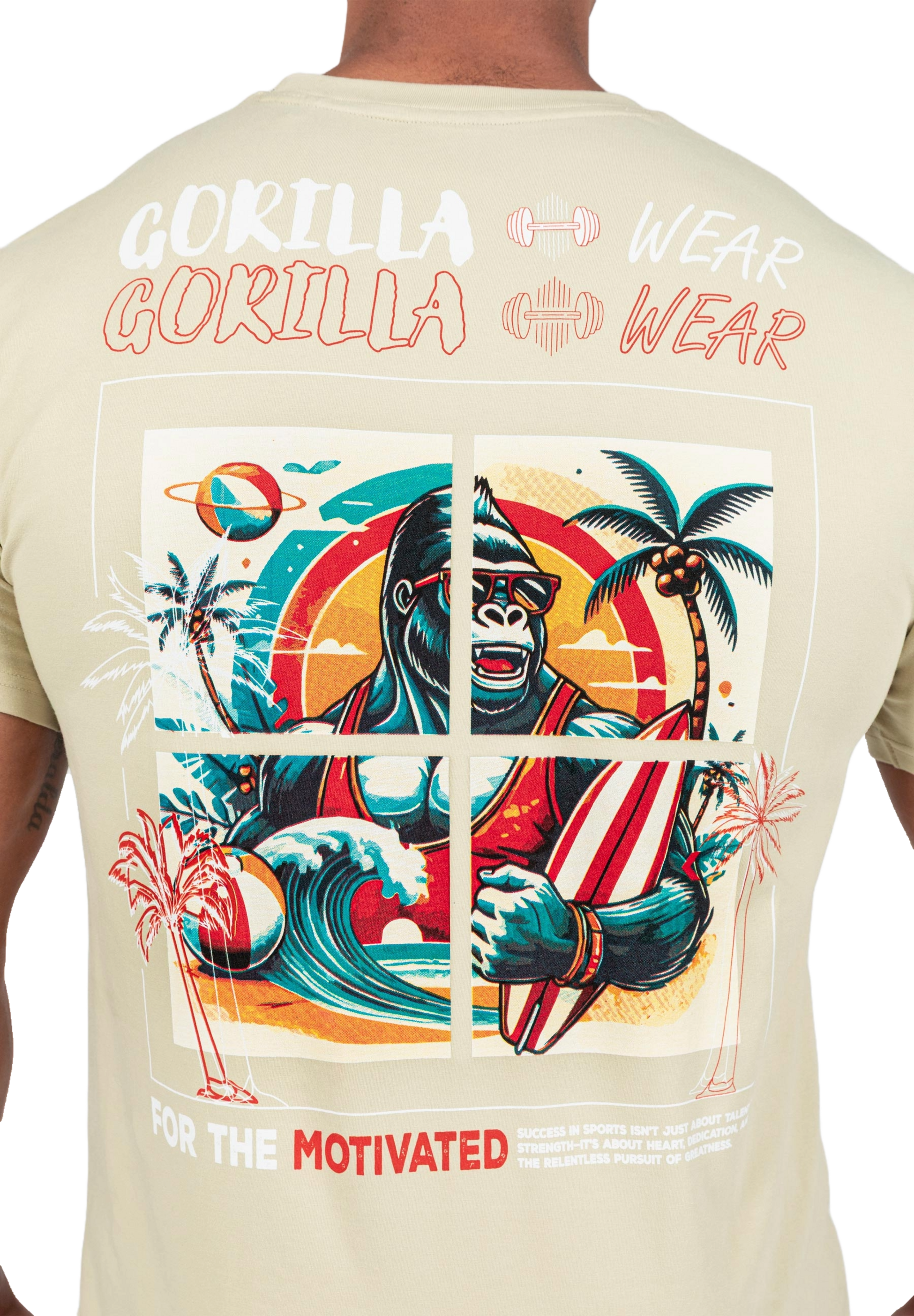 GORILLA WEAR, Santa Cruz T-shirt