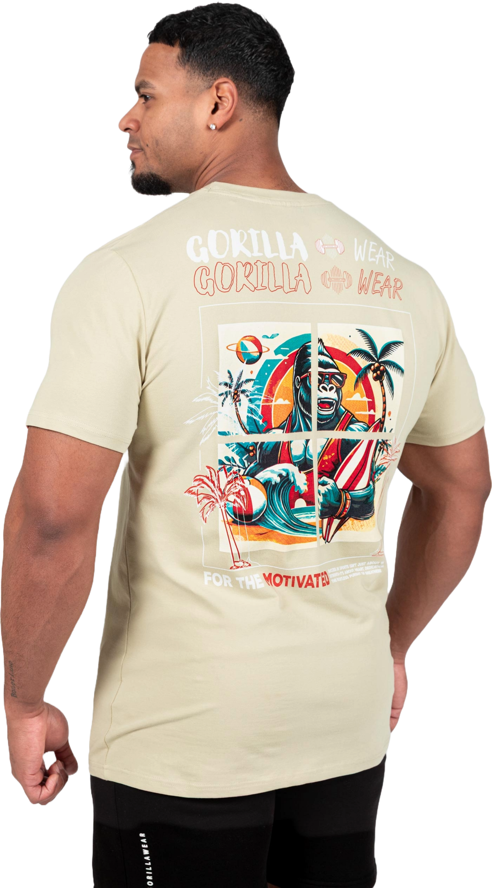 GORILLA WEAR, Santa Cruz T-shirt