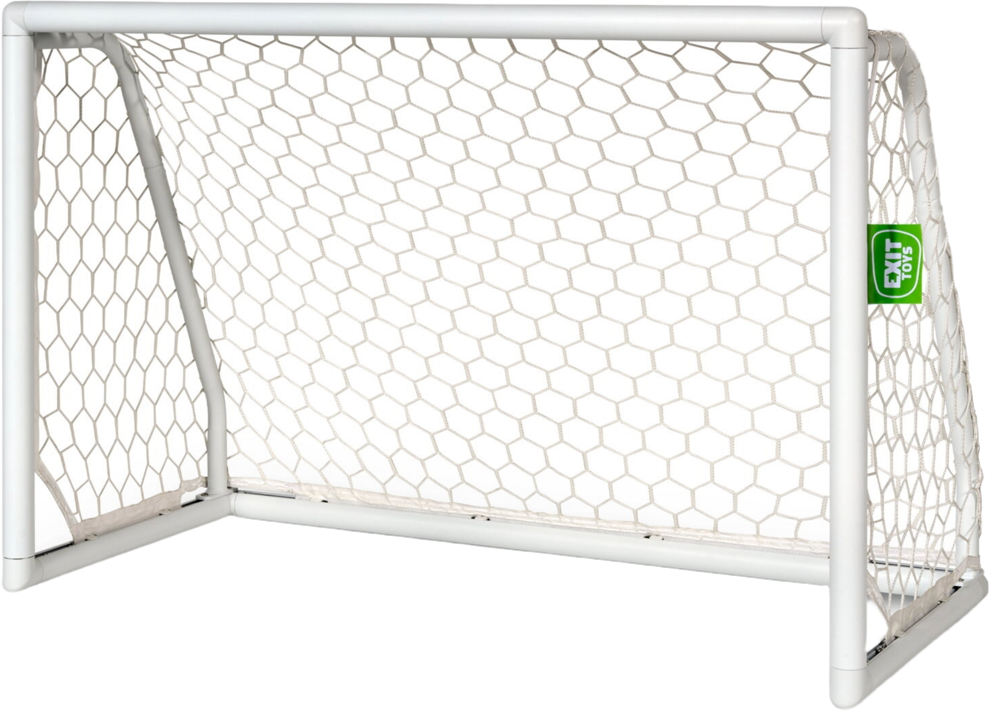 EXIT, Scala Fotbollsm&aring;l Av Aluminium 120x80cm - Vit