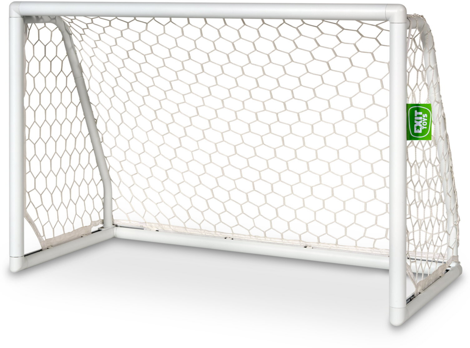 EXIT, Scala Fotbollsm&aring;l Av Aluminium 120x80cm - Vit