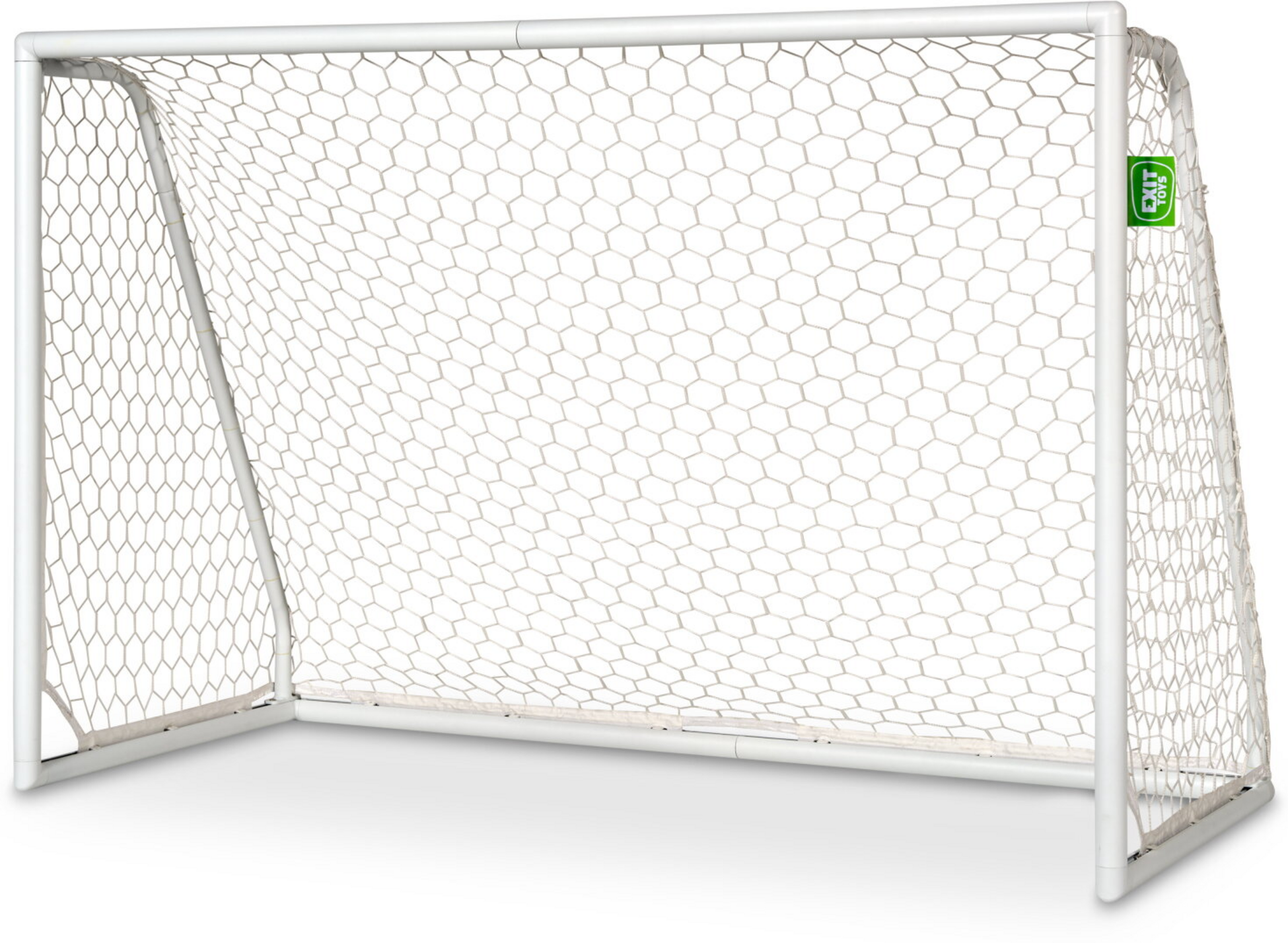 EXIT, Scala Fotbollsm&aring;l Av Aluminium 180x120cm - Vit