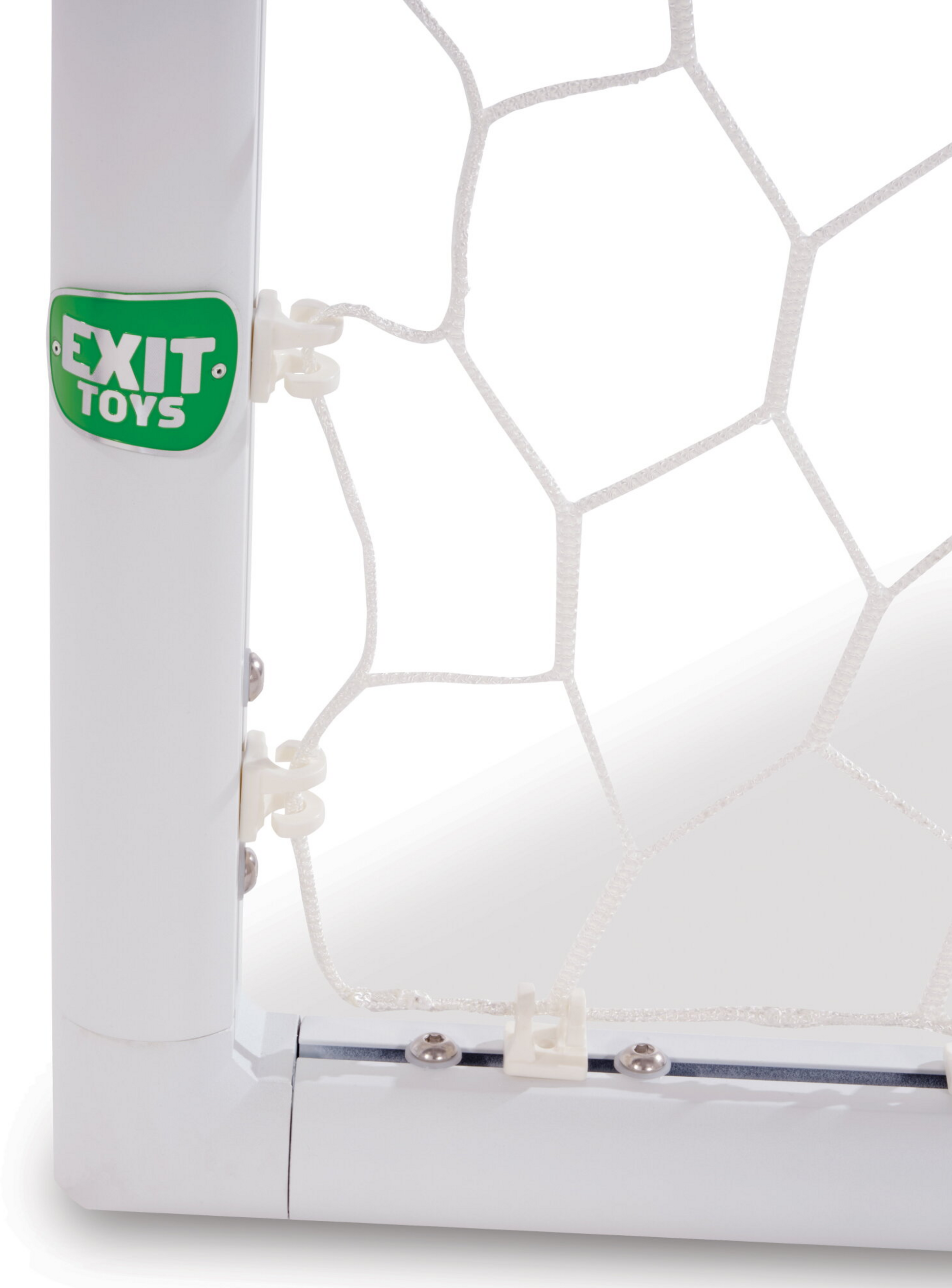 EXIT, Scala Fotbollsm&aring;l Av Aluminium 300x200cm - Vit