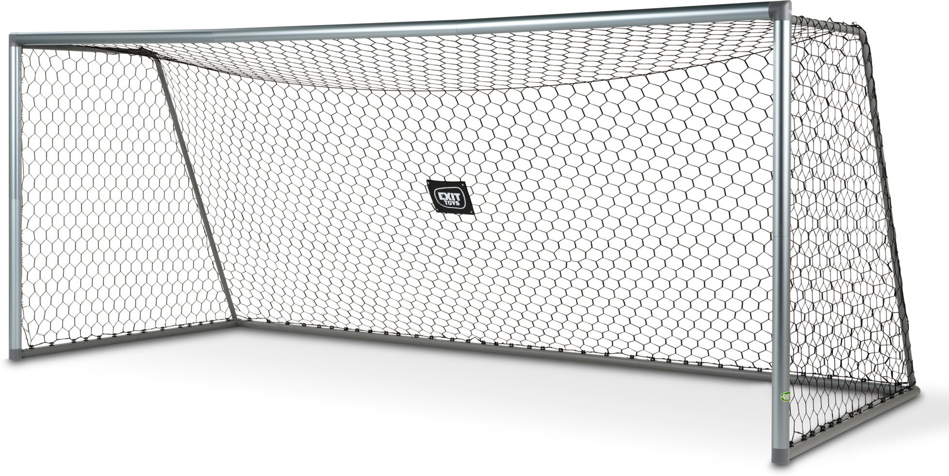 EXIT, Scala Fotbollsm&aring;l Av Aluminium 500x200cm &ndash; Matt Silver