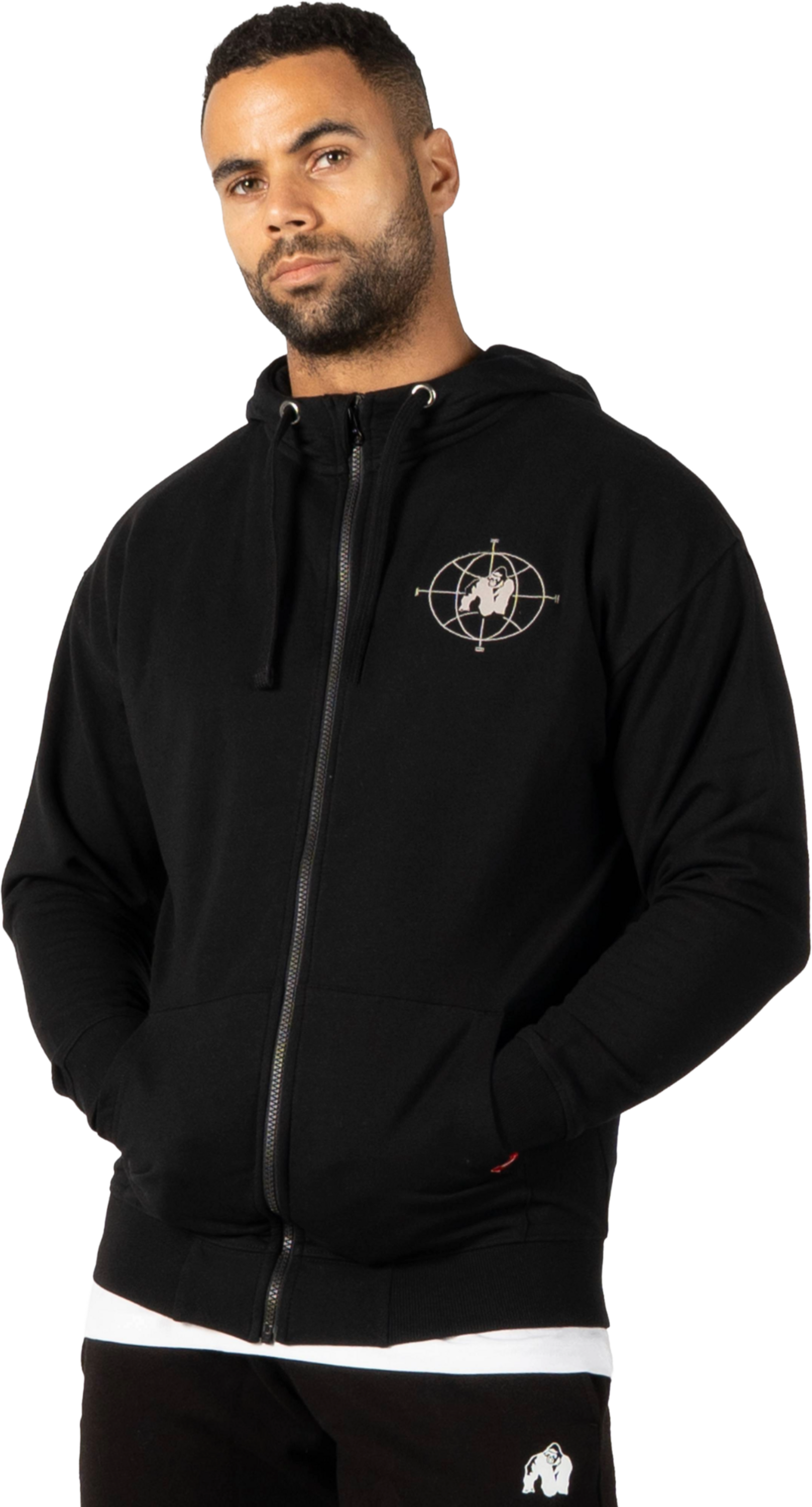 GORILLA WEAR, Scofield Zipped Hoodie