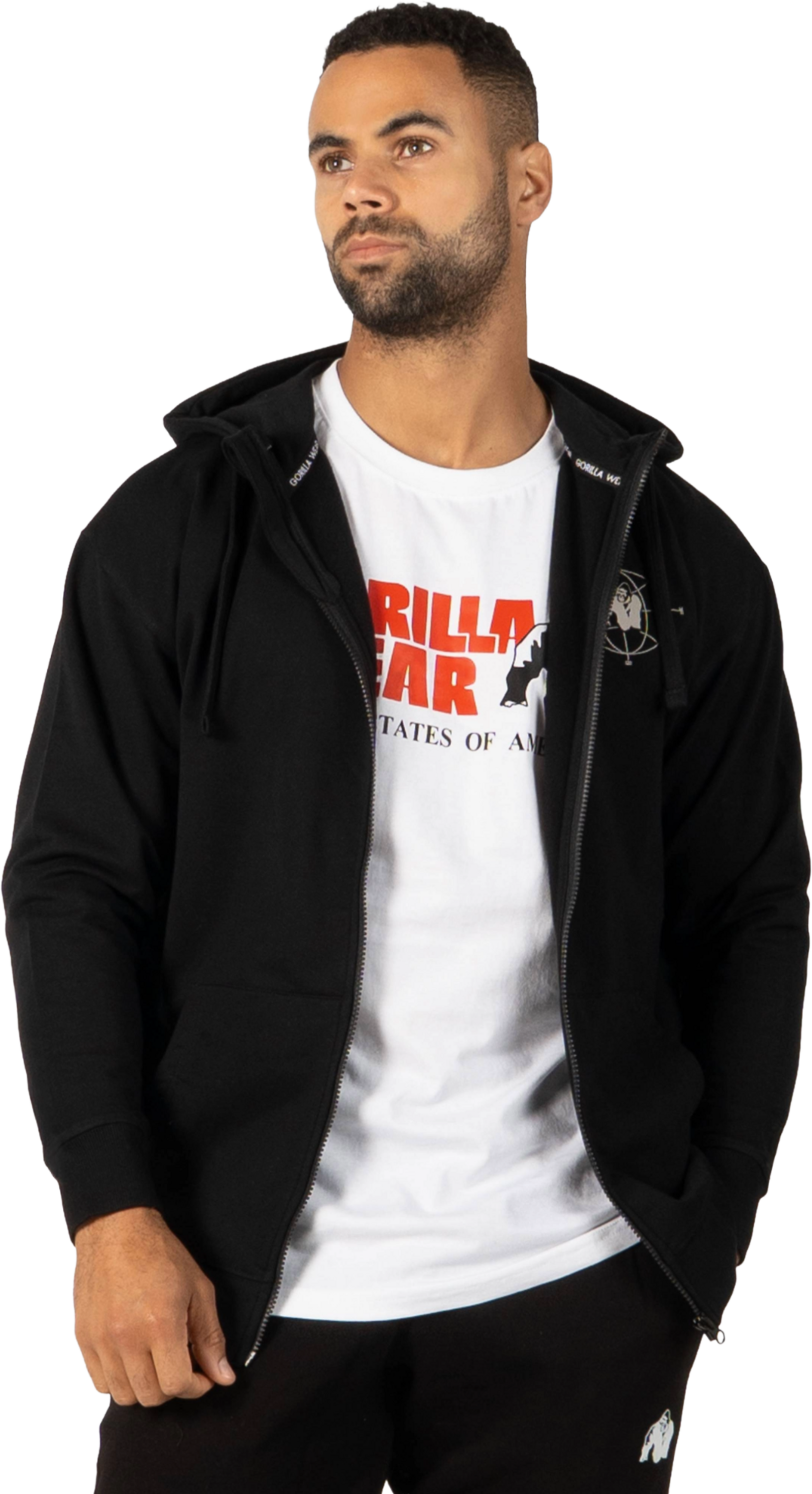 GORILLA WEAR, Scofield Zipped Hoodie