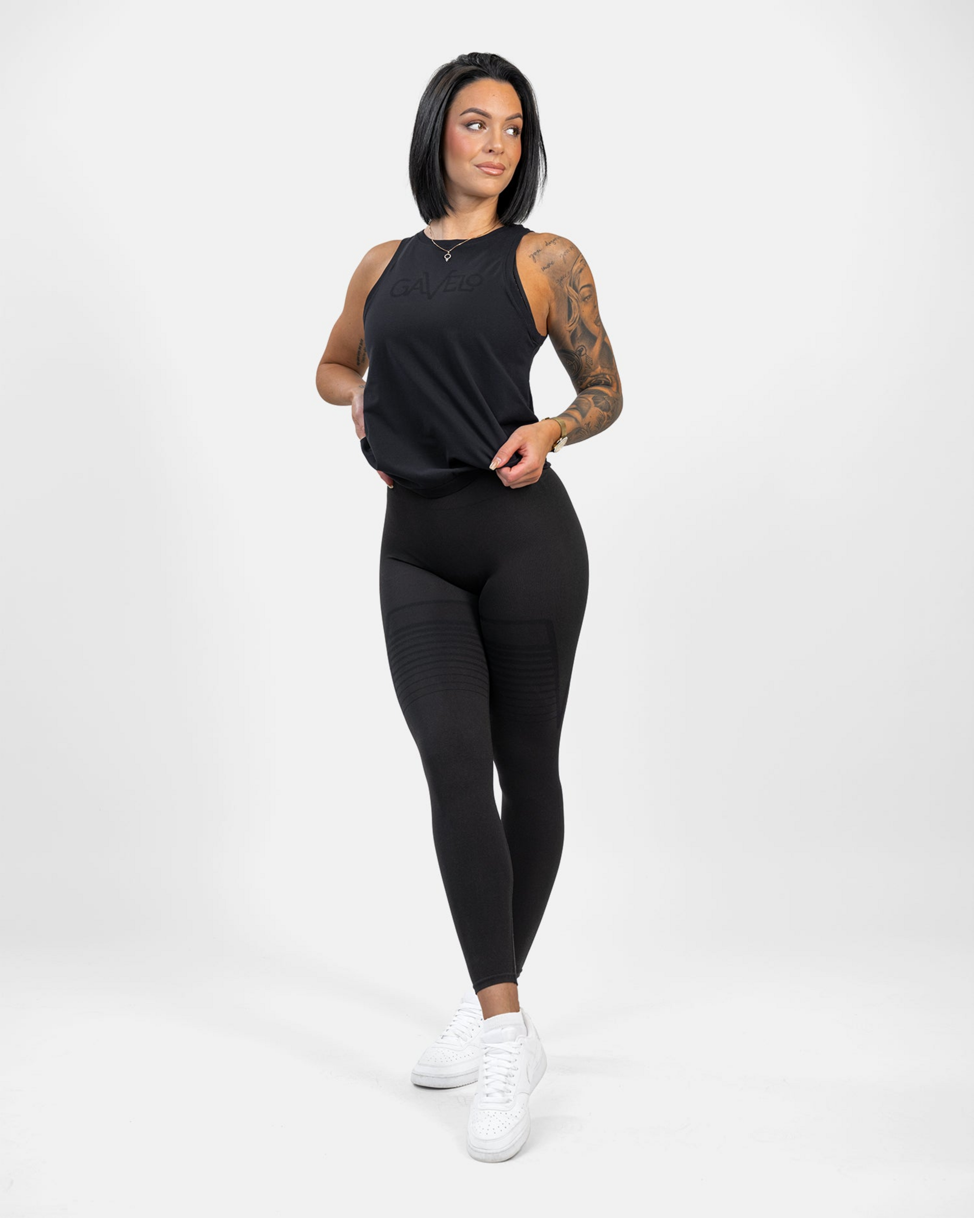 GAVELO, Seamless Black Linne
