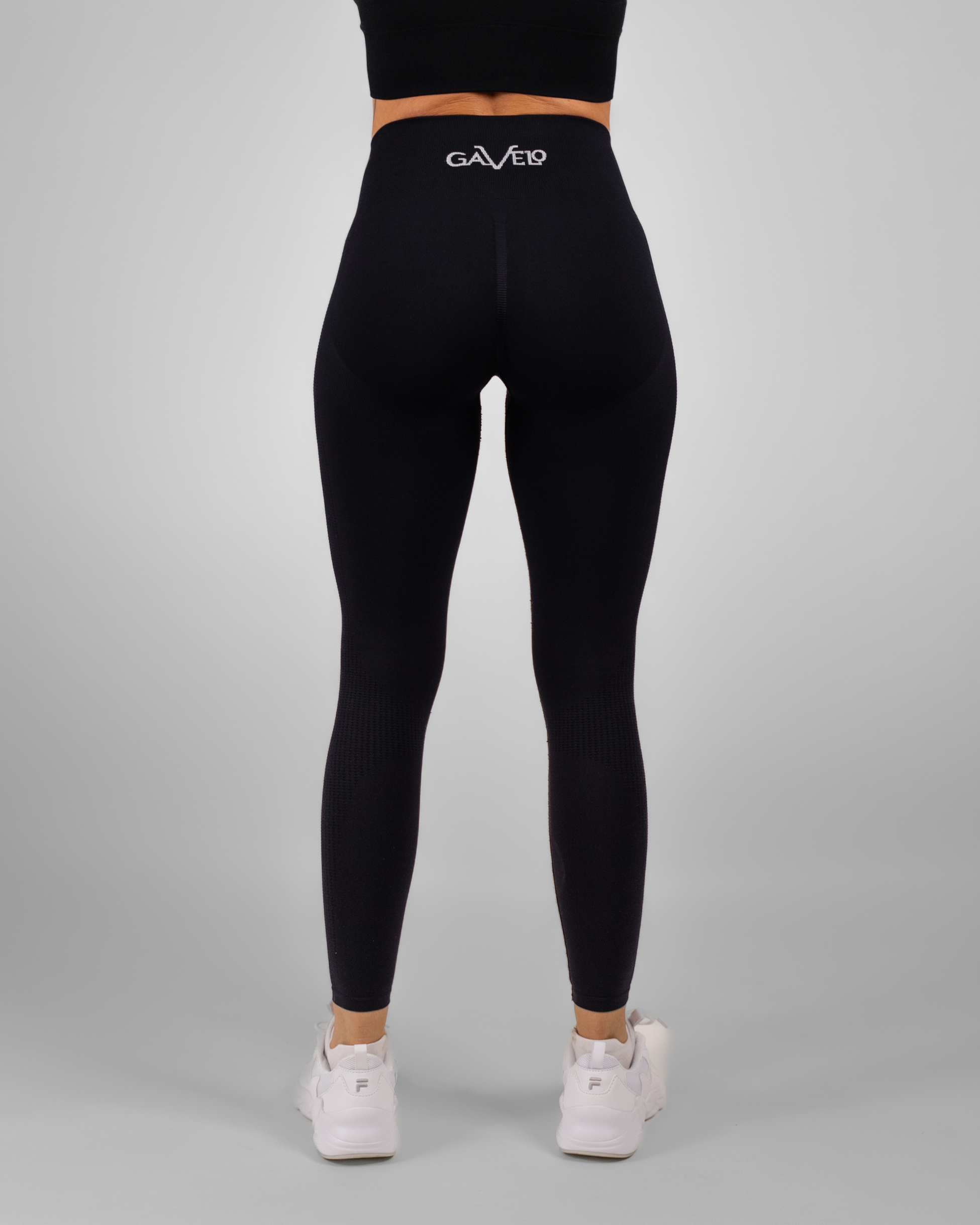 GAVELO, Seamless Booster Black Tights