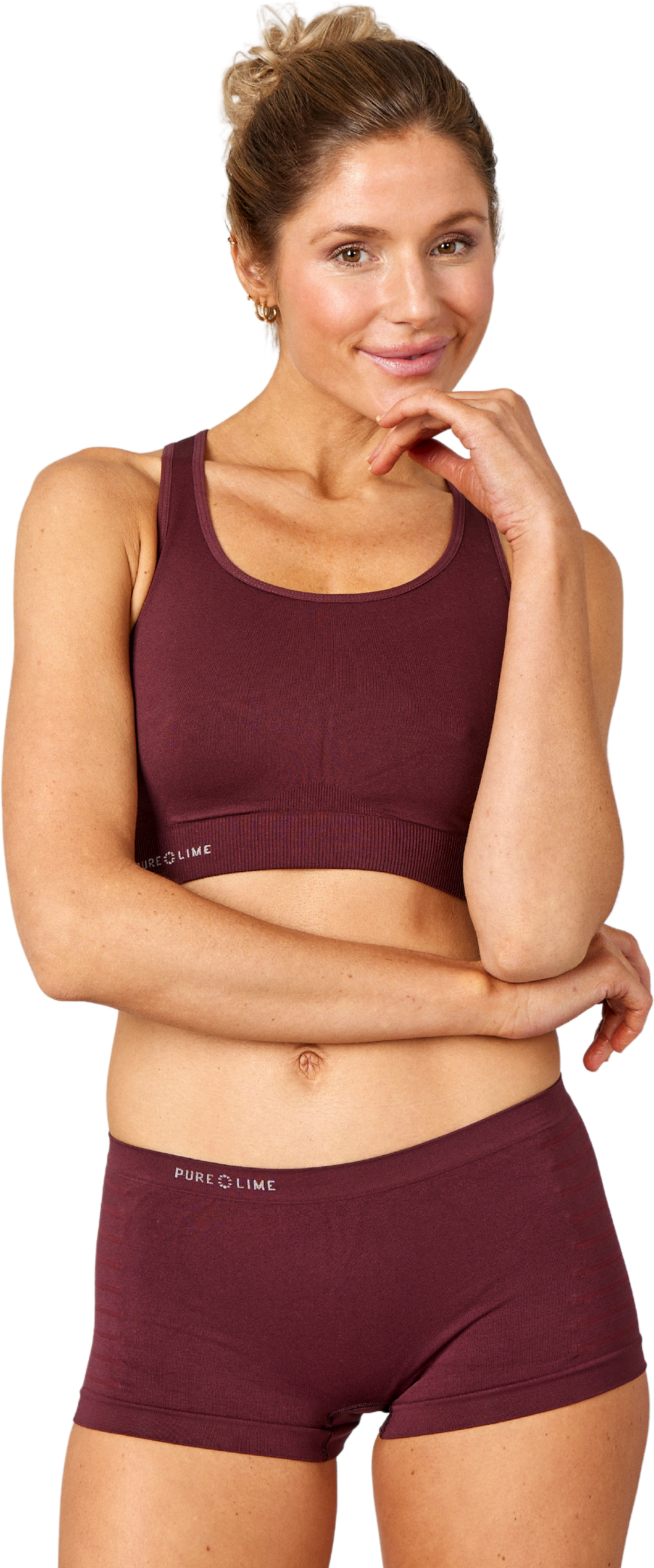 PURE LIME, Seamless Bra Top