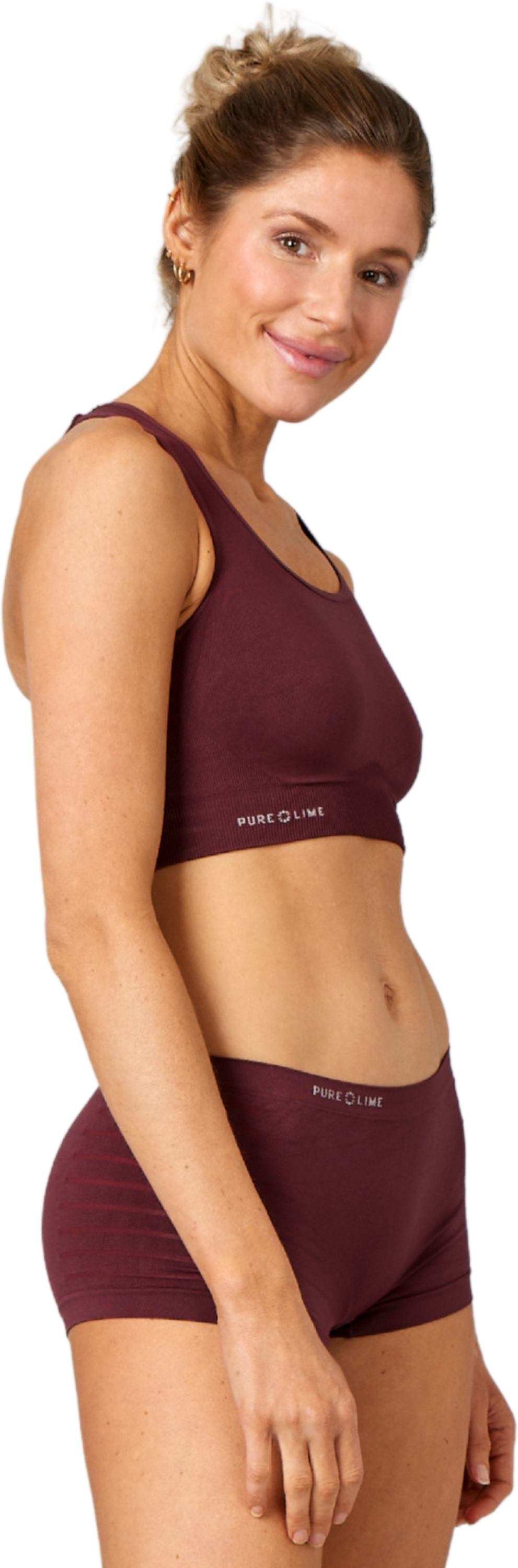 PURE LIME, Seamless Bra Top