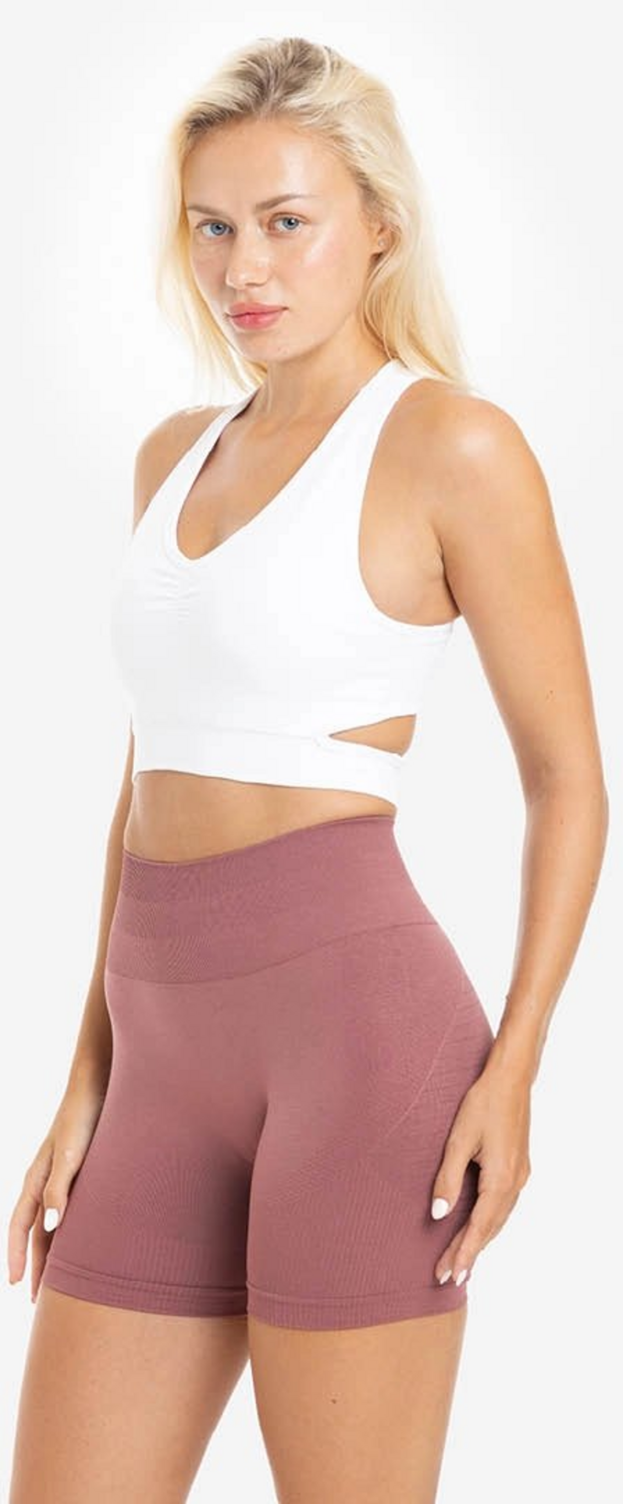 PICSIL SPORT, Seamless V-neck Tank Sports Bra