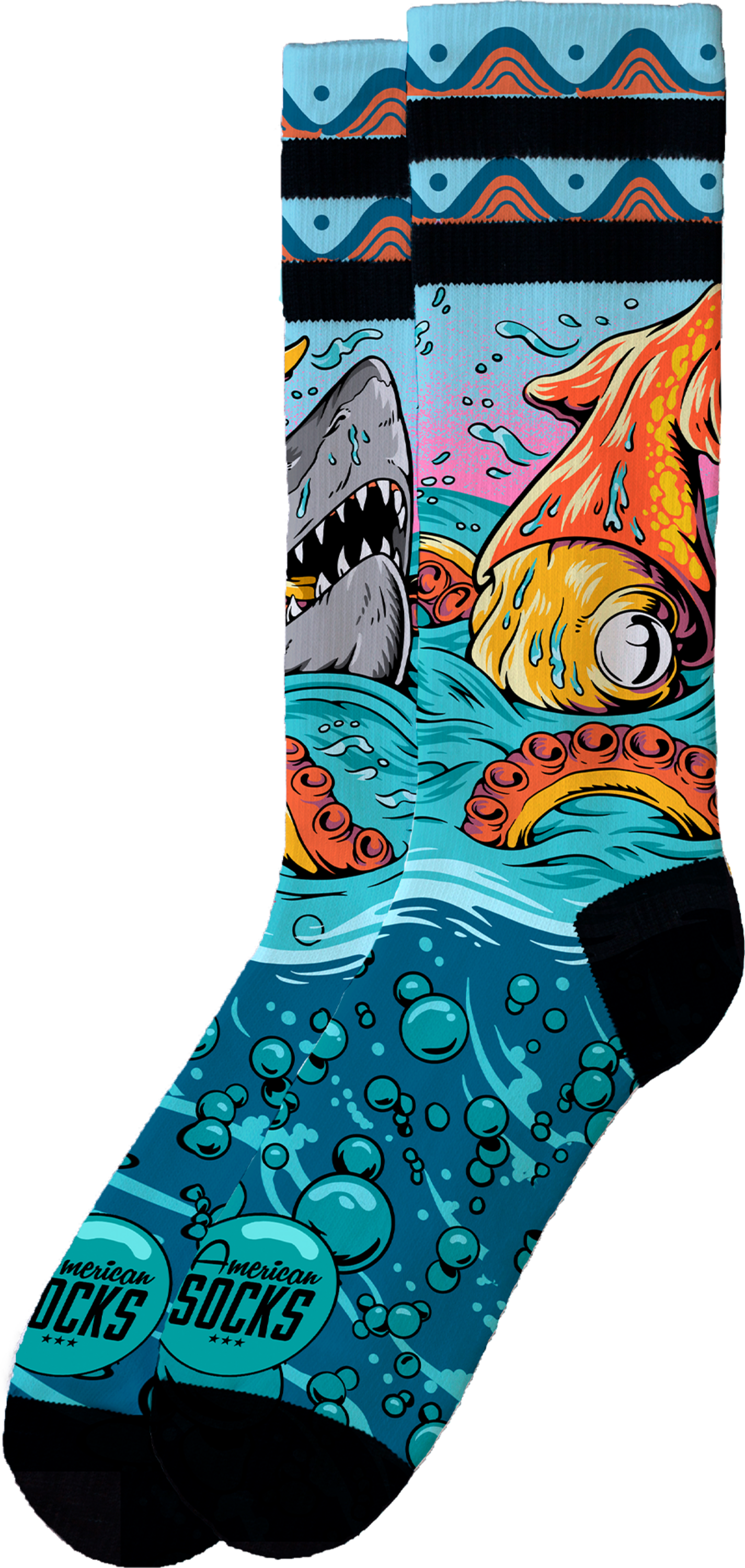 AMERICAN SOCKS, Seamonsters - Mid High