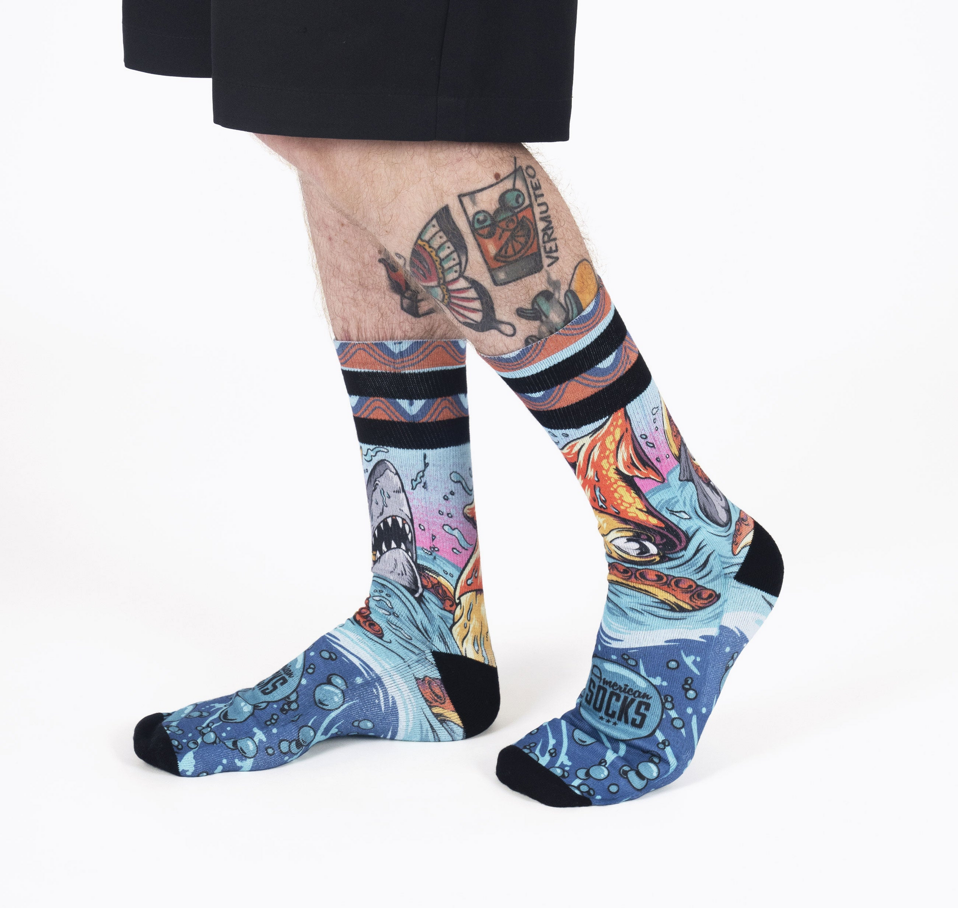 AMERICAN SOCKS, Seamonsters - Mid High