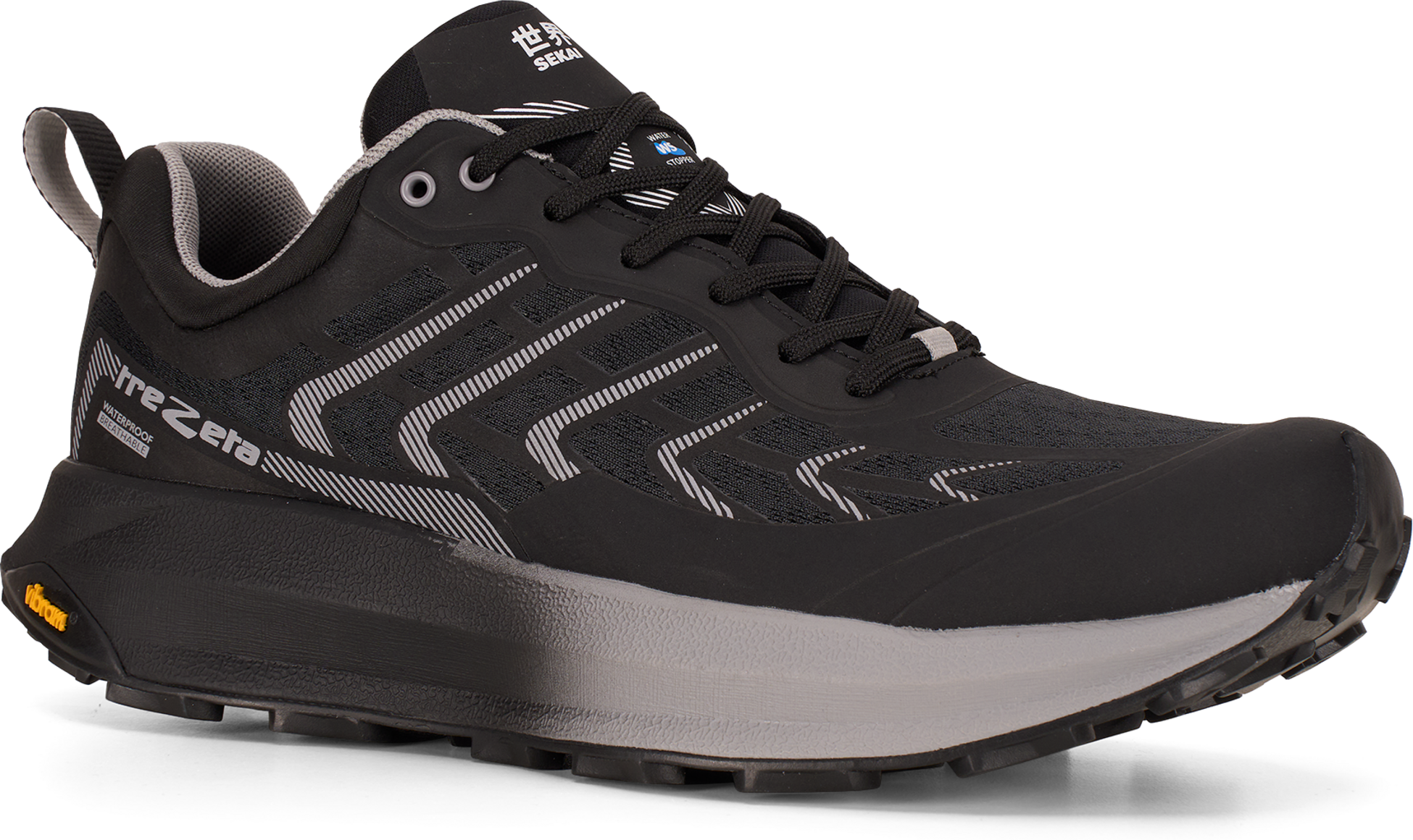 TREZETA, Sekai Wp Black / Grey