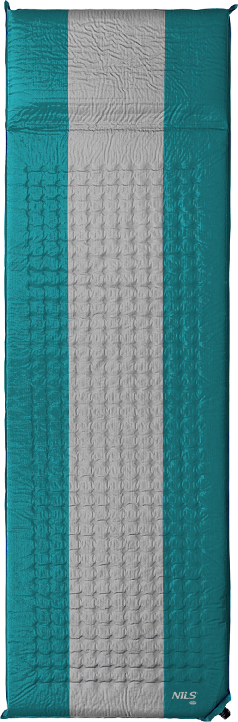 NORTHIX, Self-inflating Camping Mat, Blue-gray, Compact Size