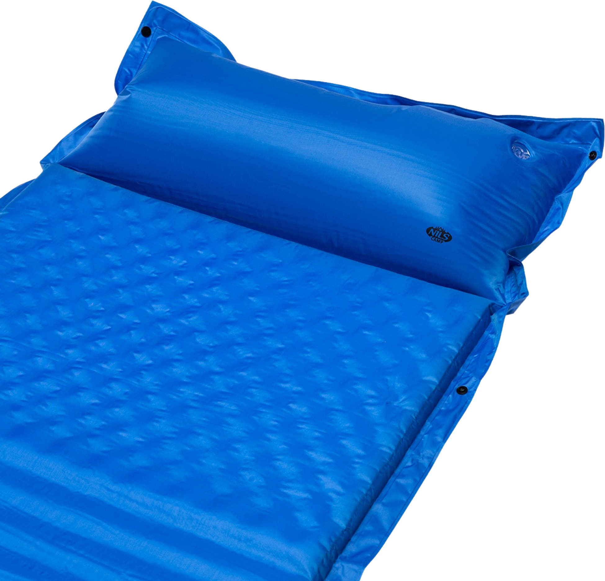 NORTHIX, Self-inflating Camping Mat With Pillow, Blue